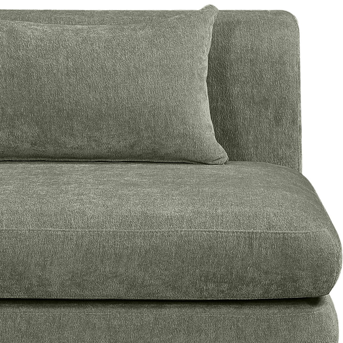Stellar - 2 Piece 76" Upholstered Modular Armless Loveseat