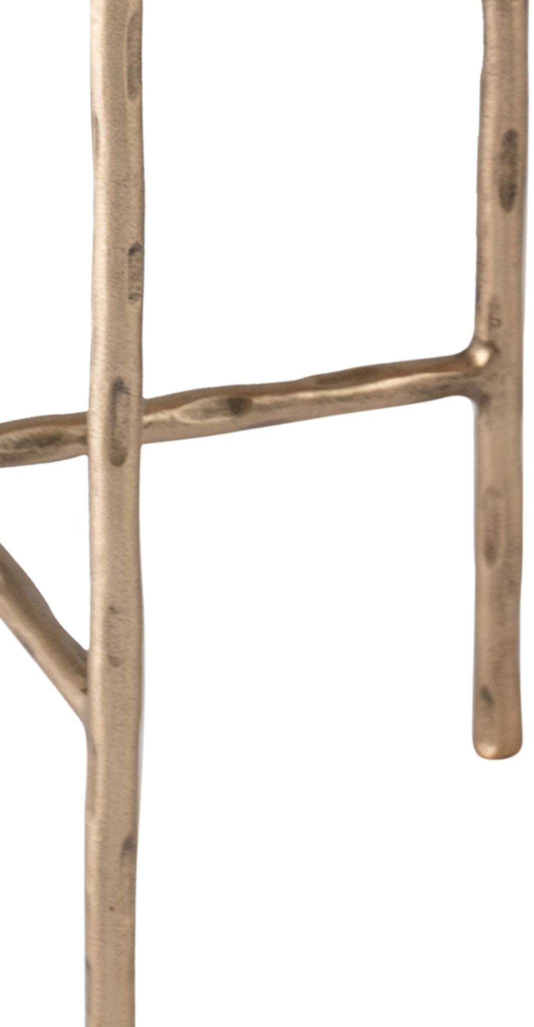 Vetra - Iron Base Bunching End Table - Brass