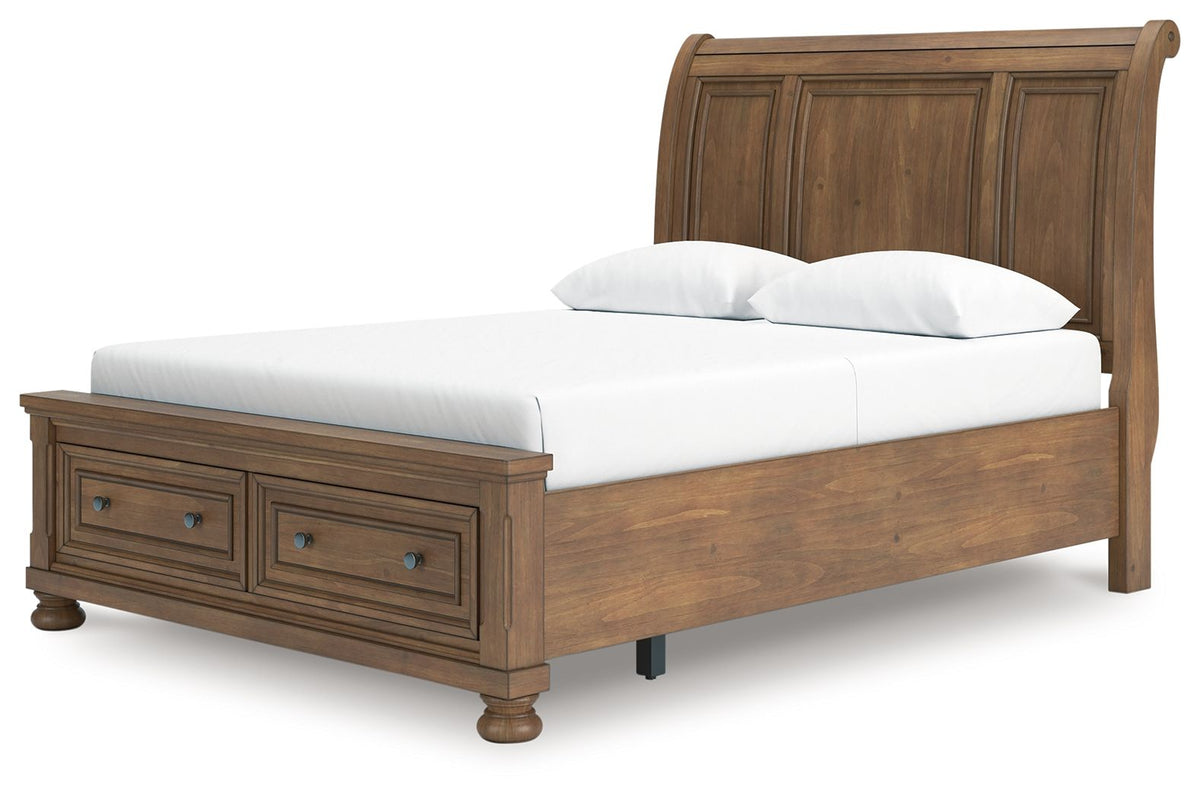 Feddinger - Storage Sleigh Bed