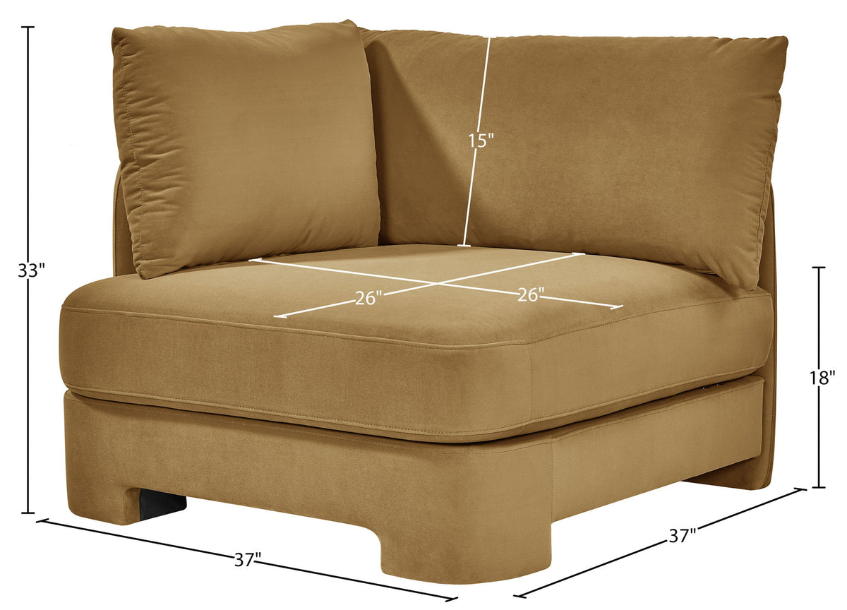 Hammond - Velvet Performance Fabric Upholstered Chair