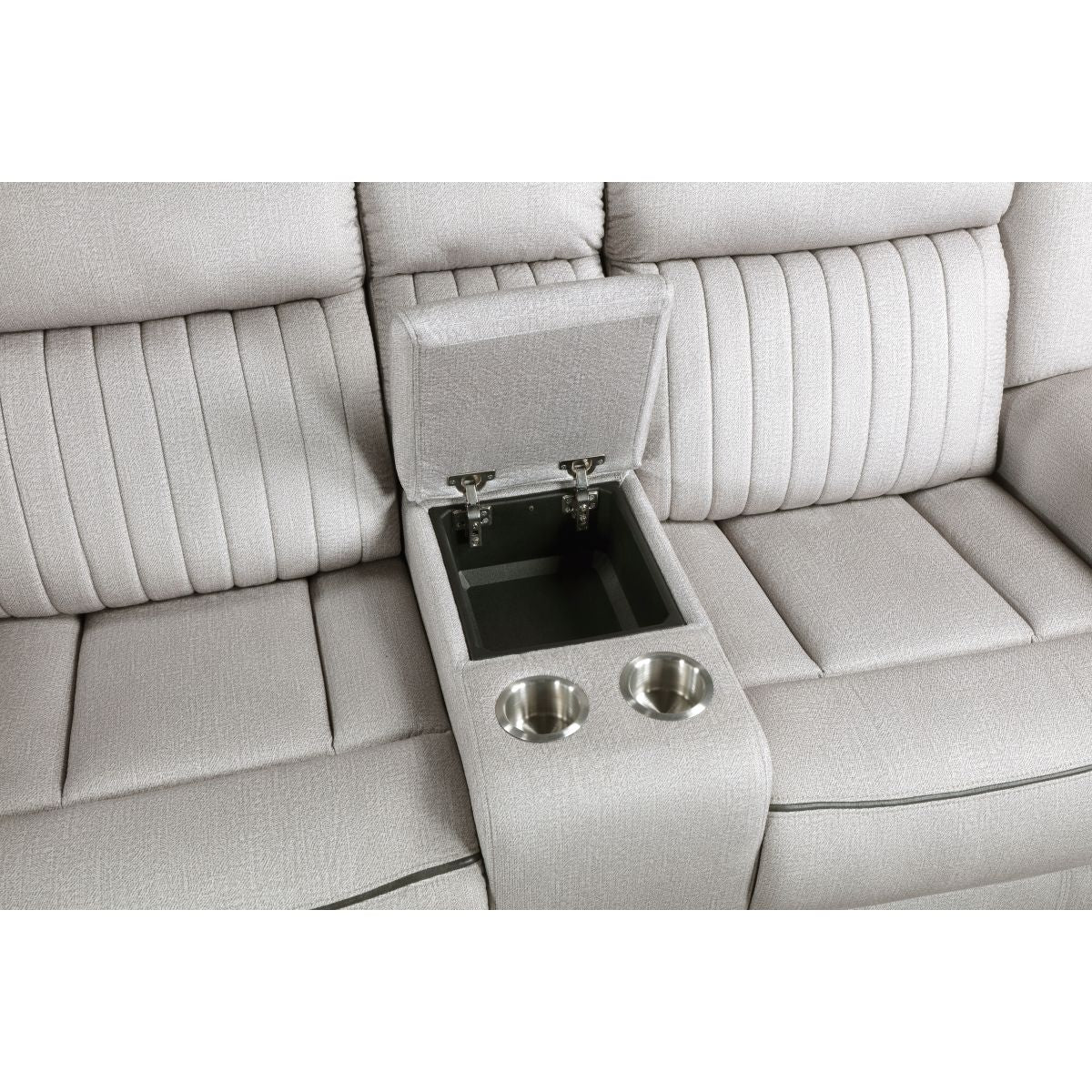 Brennen - Double Reclining Loveseat With Center Console