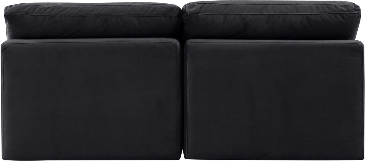 Indulge - Velvet 2 Seat Modular Armless Sofa