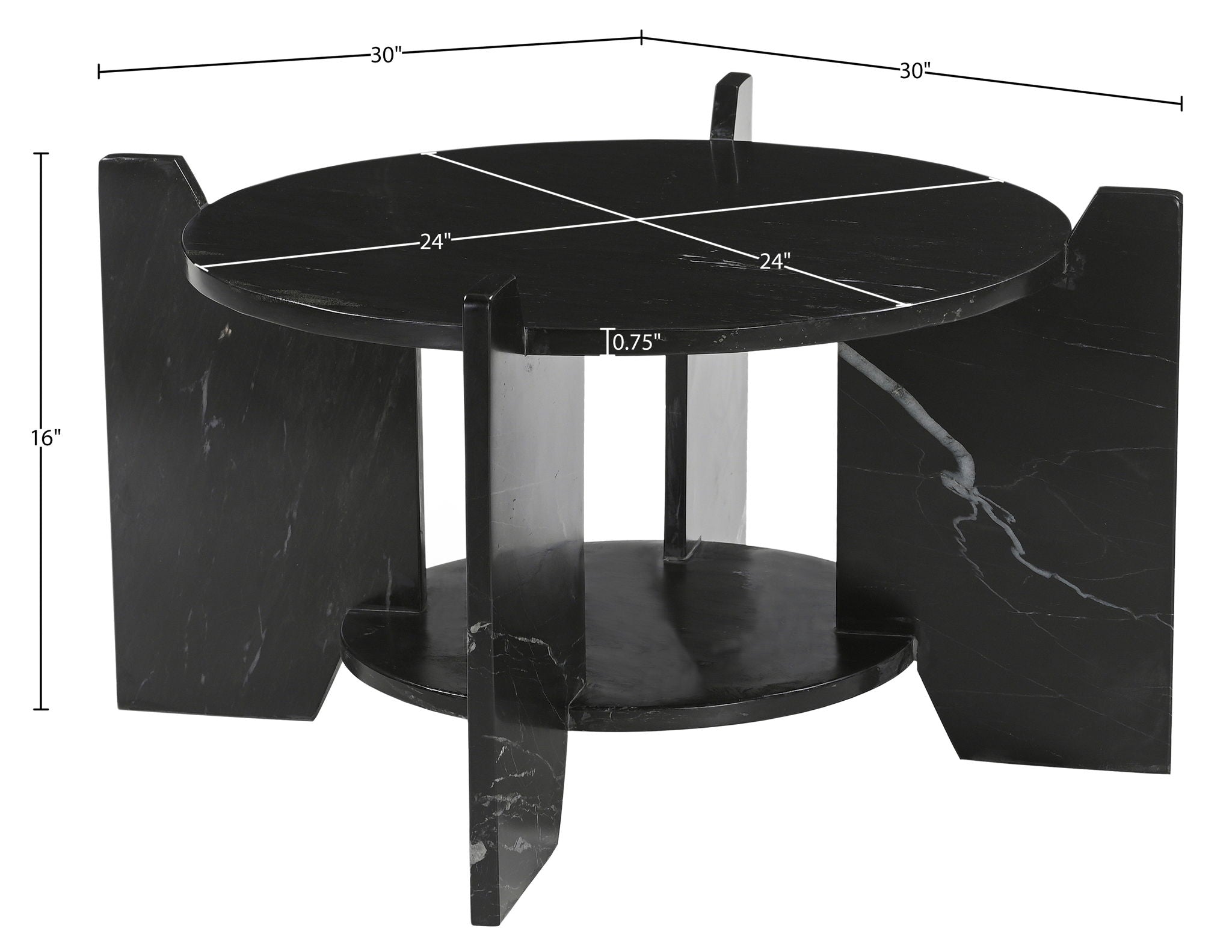 Soriano - Genuine Marble Table