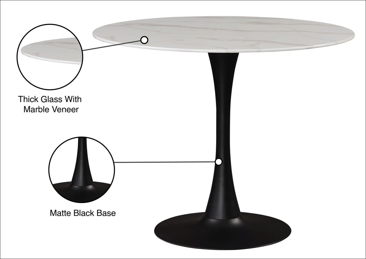 Tulip - Two Tone Dining Table