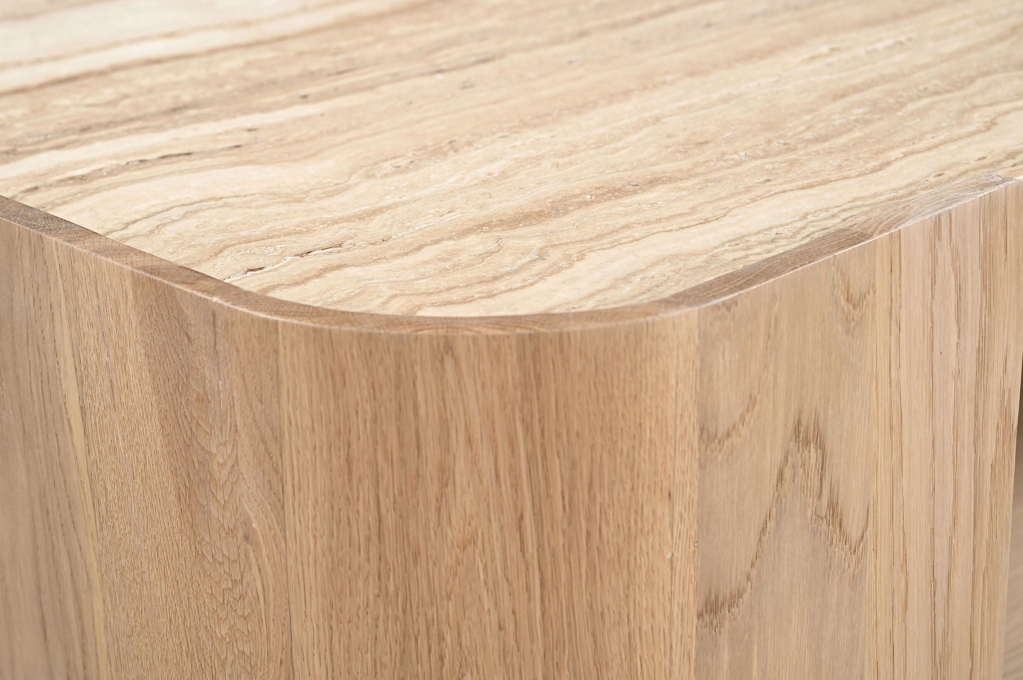 Calabria - Marble And Oak Wood Table