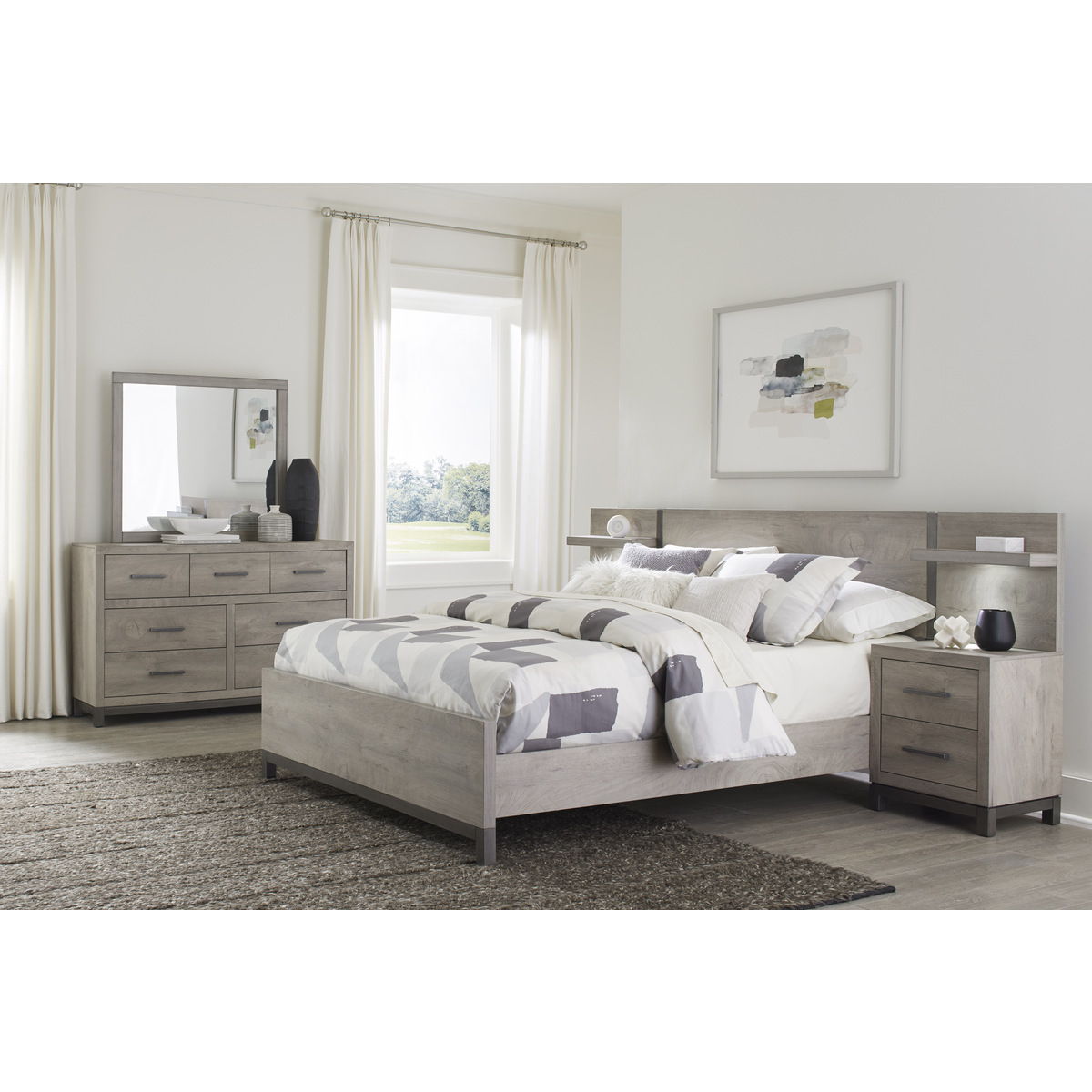 Zephyr - Wall Panel For Nightstand