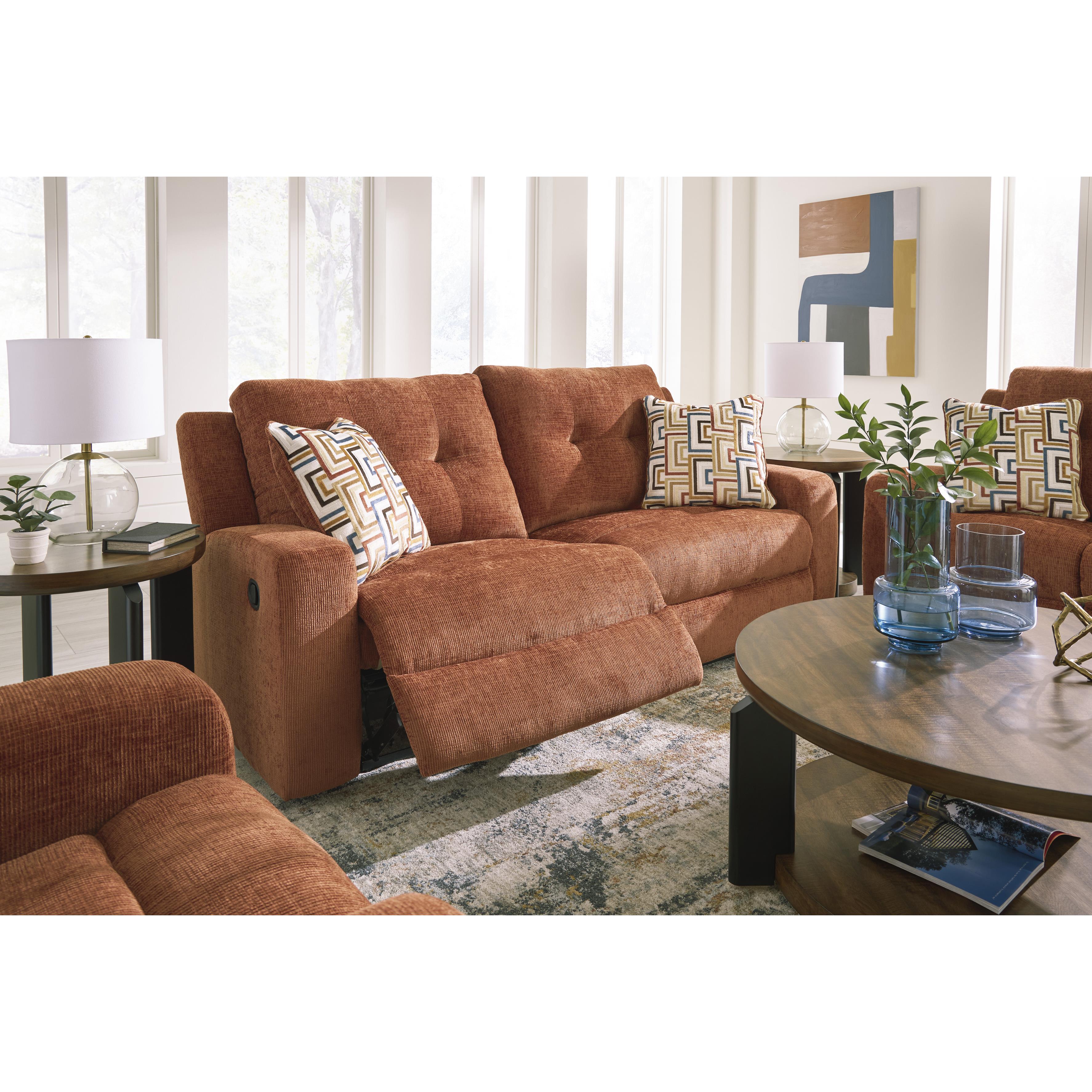Signature Design by Ashley Danum Reclining Fabric Sofa 3880781 IMAGE 9