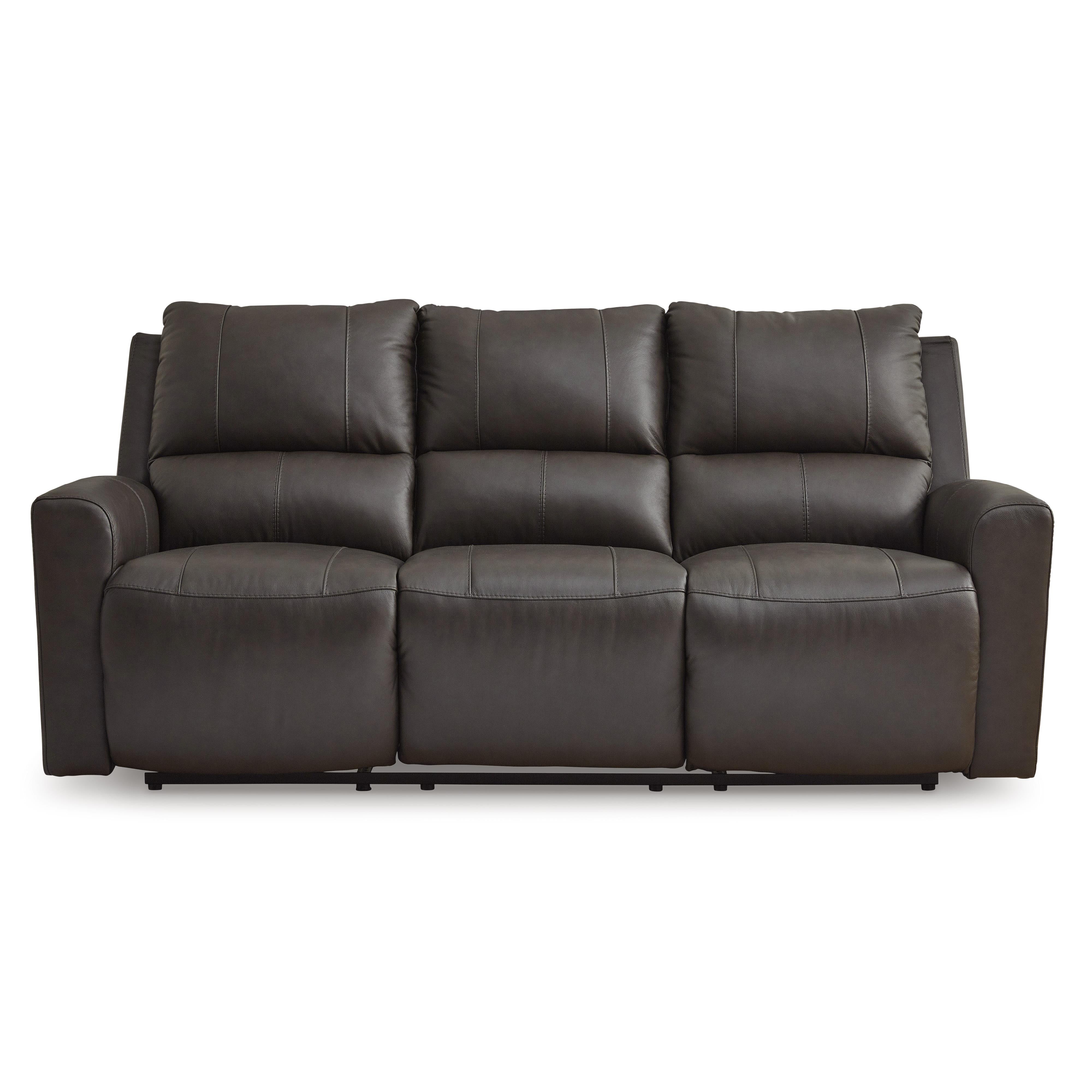 Signature Design by Ashley Boxmere Power Reclining Leather Match Sofa U1310087 IMAGE 3