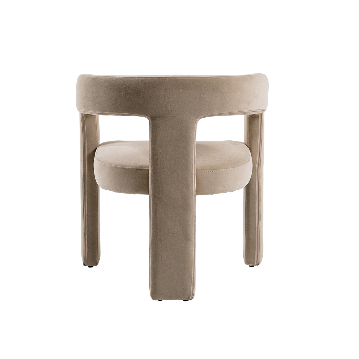 Cherish - Modern Beige Fabric Dining Chair