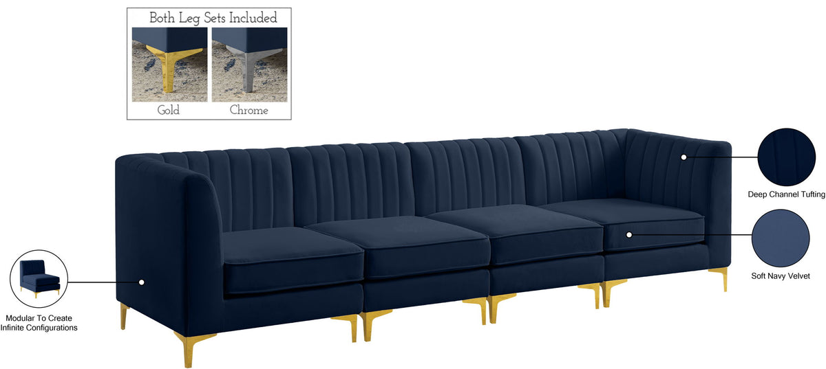 Alina - Modular 4 Seat Sofa