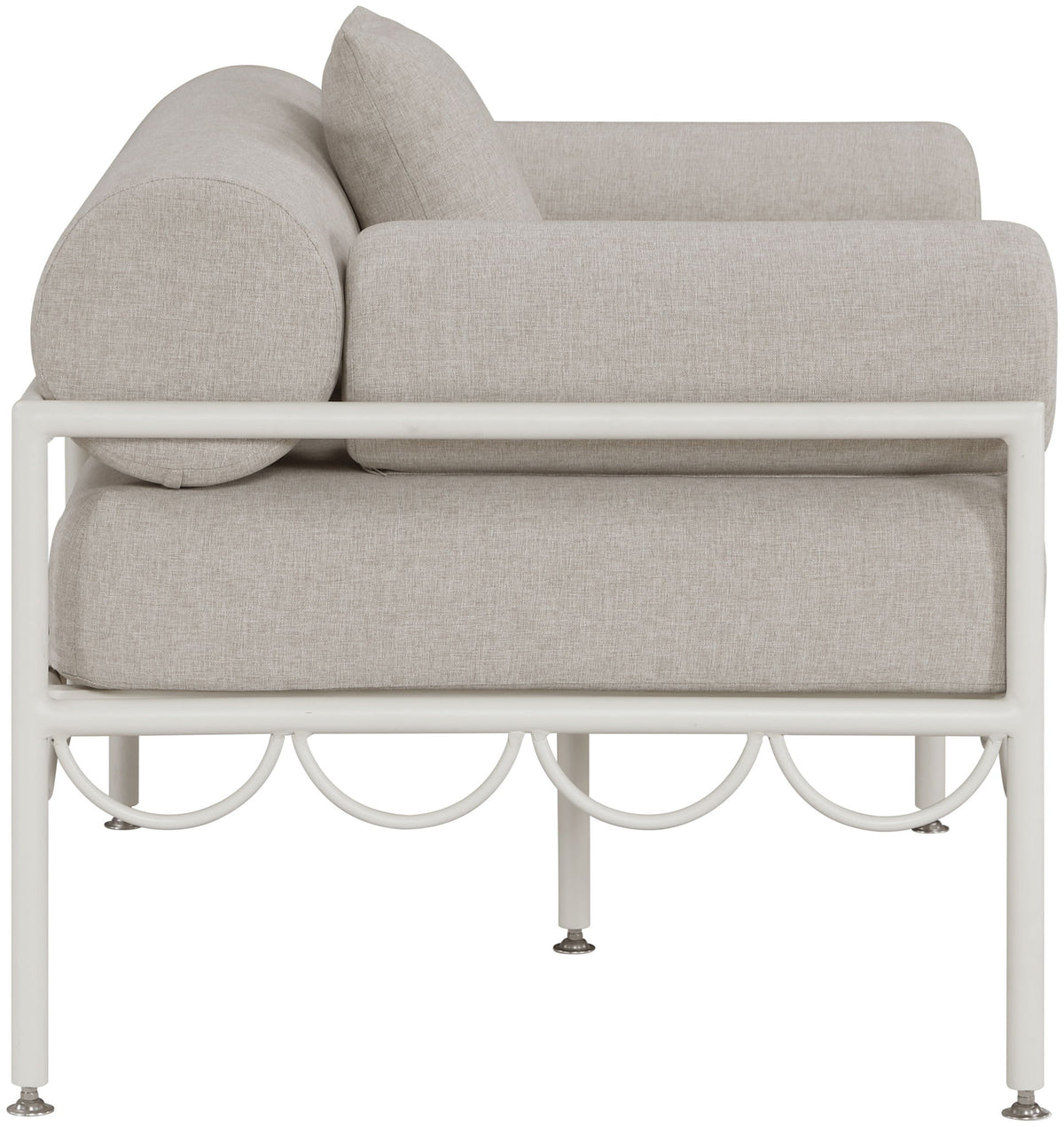 Portofino - Resilient Water Repellent Fabric Upholstered Outdoor Patio Chair