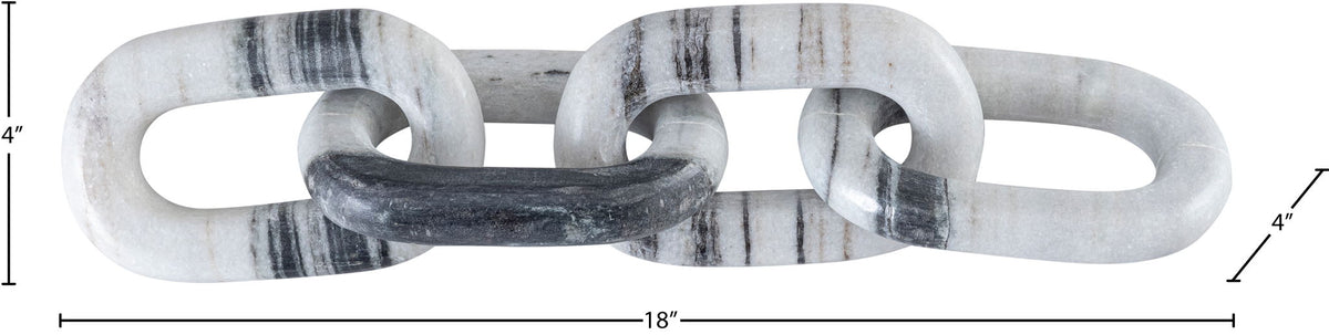 Lynx - Marble Decorative Chain Links
