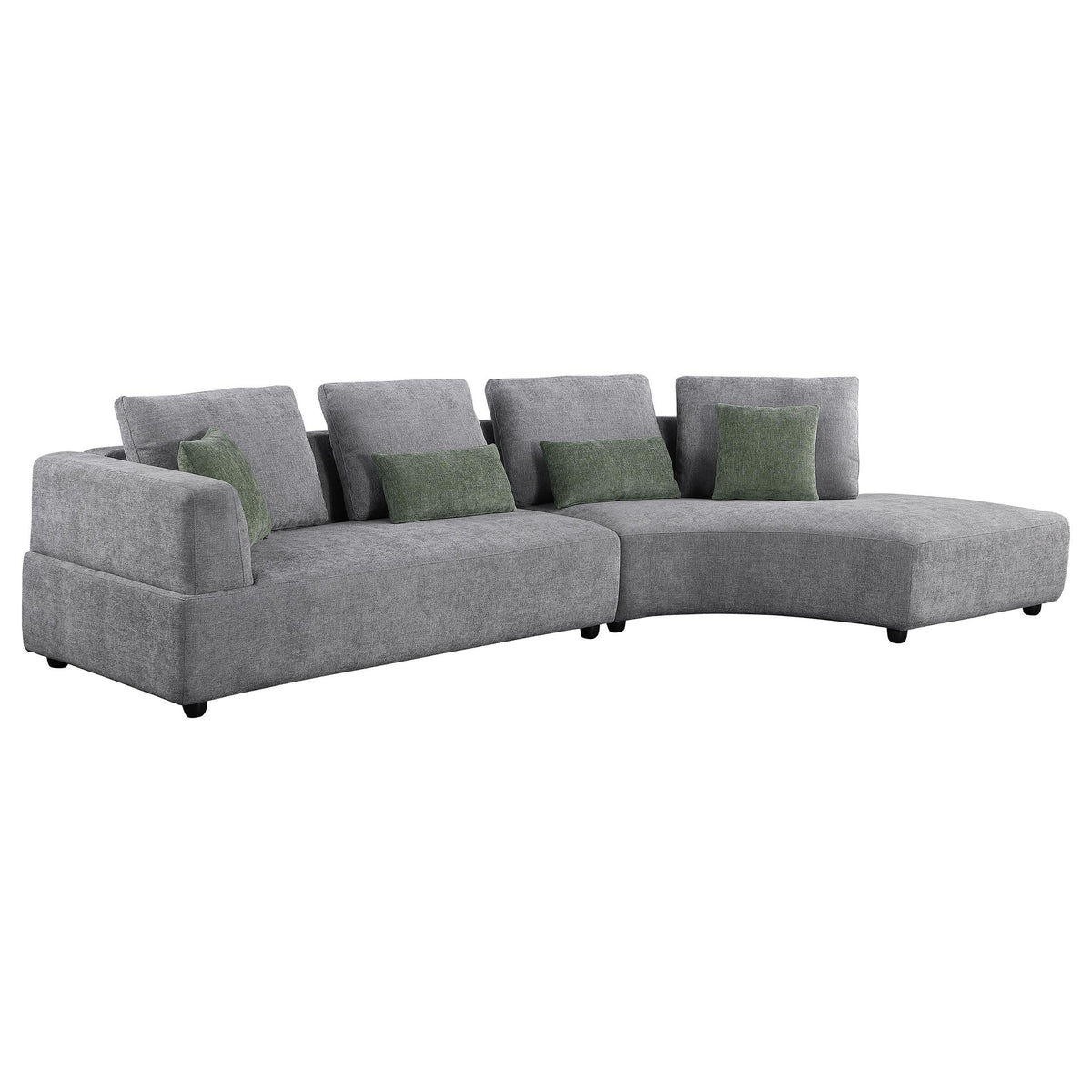 Toscano Fabric Sectional 504075