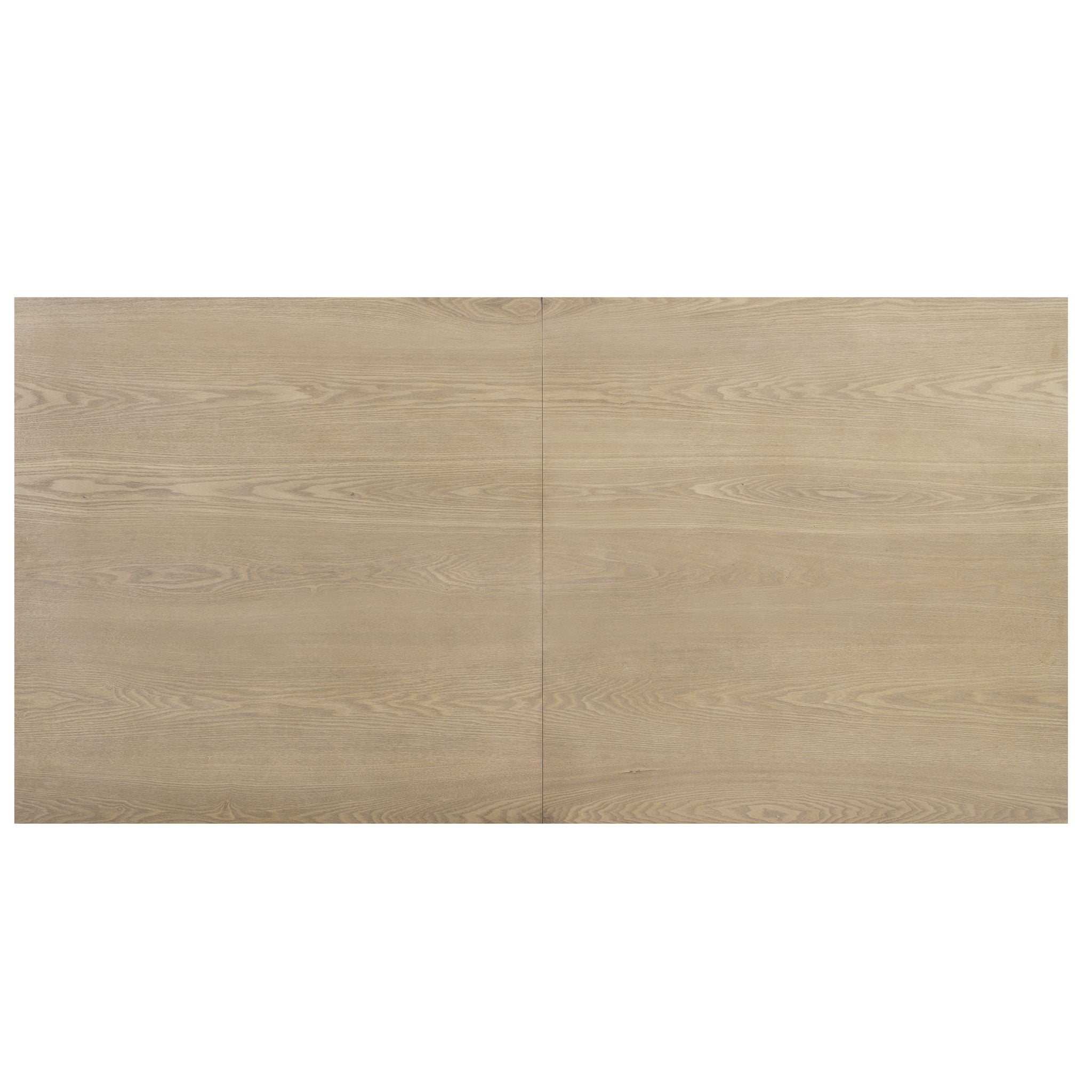 Contemporary 69 Inches Dining Table With U Shaped Trestle Base - Light Ash