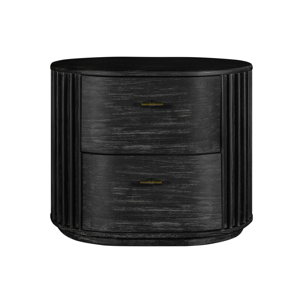 Fields - Modern Black Acacia Bedroom Set