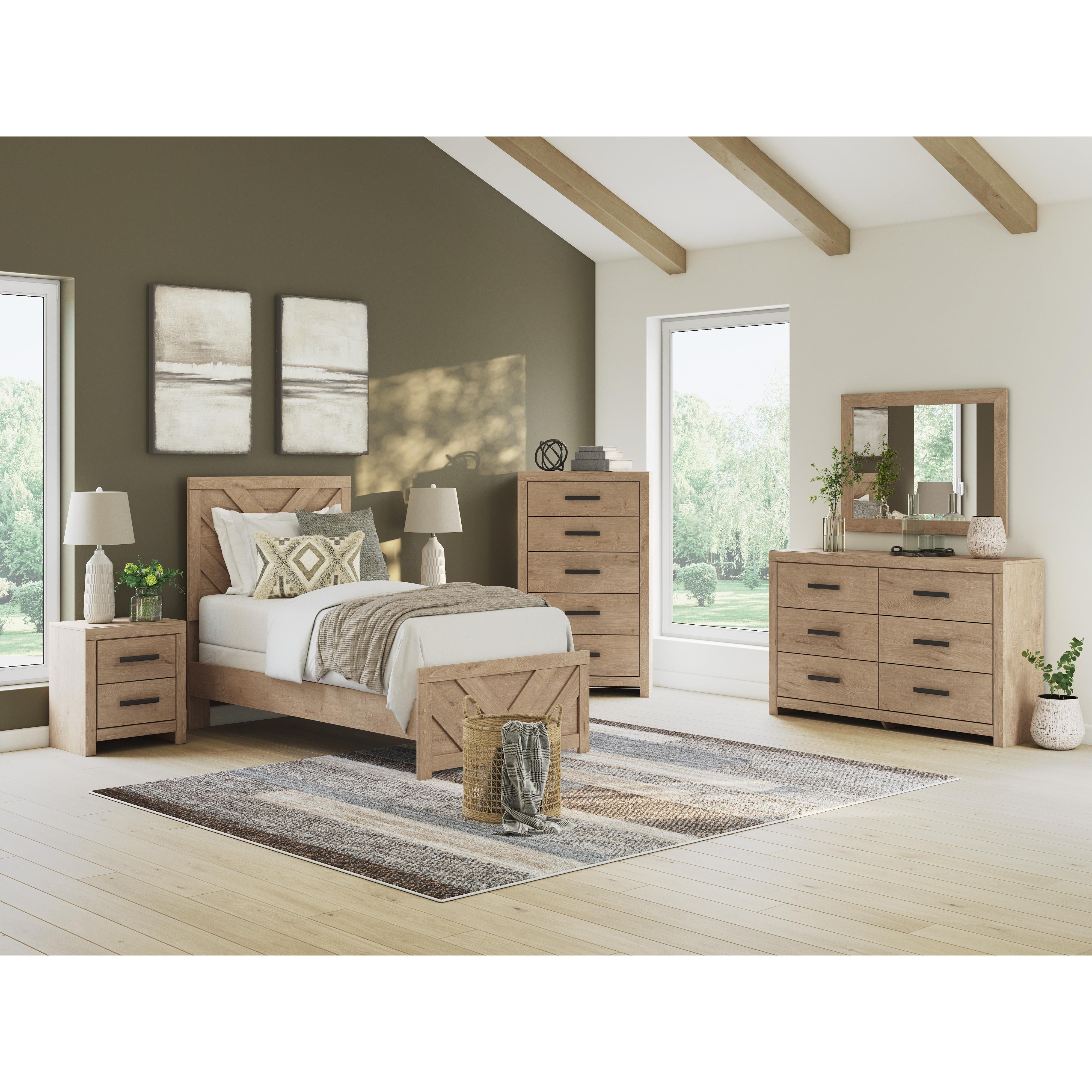 Diamond Modern Furniture Exclusive Design Sanginlane 6-Drawer Dresser B3787-31 IMAGE 13