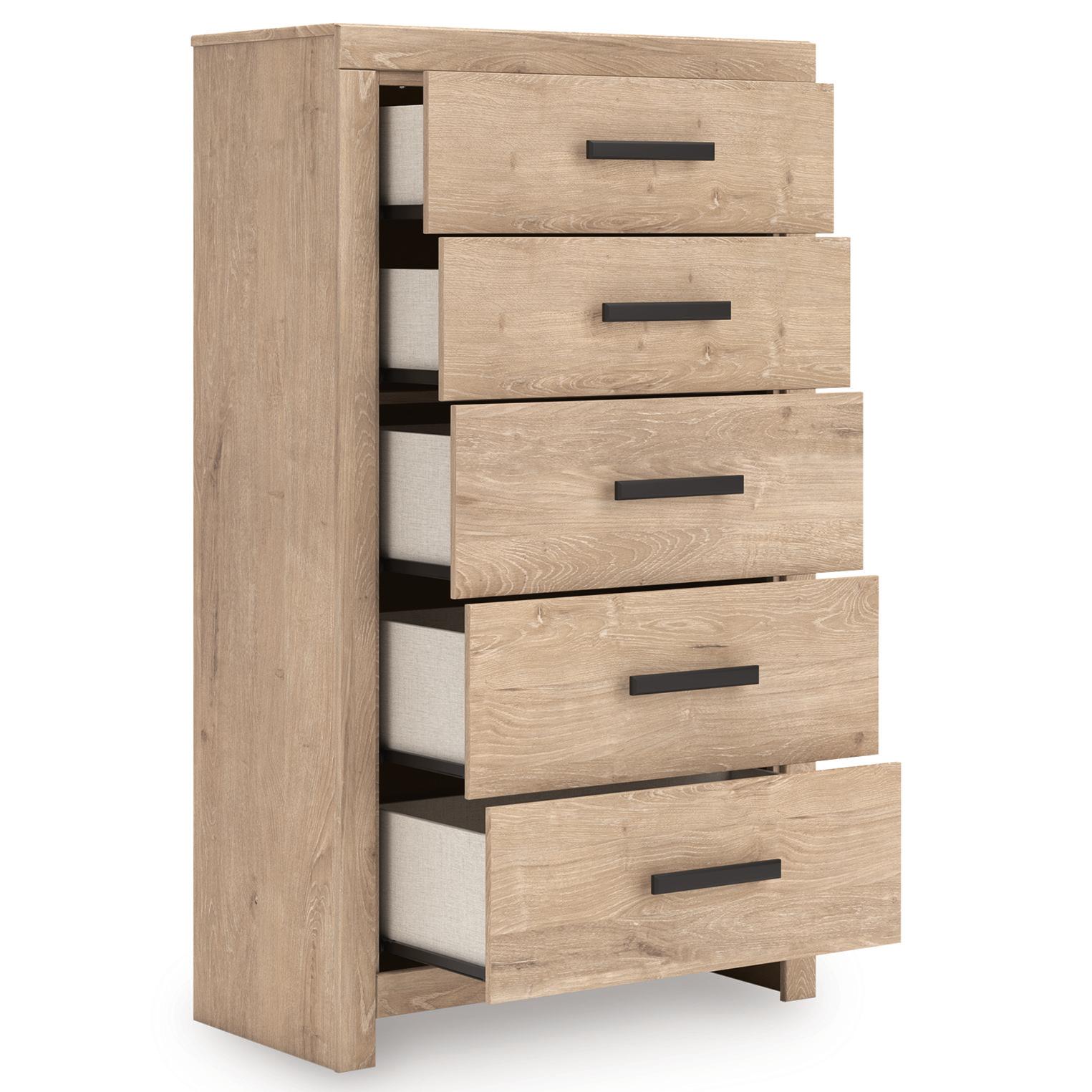 Diamond Modern Furniture Exclusive Design Sanginlane 5-Drawer Chest B3787-46 IMAGE 2