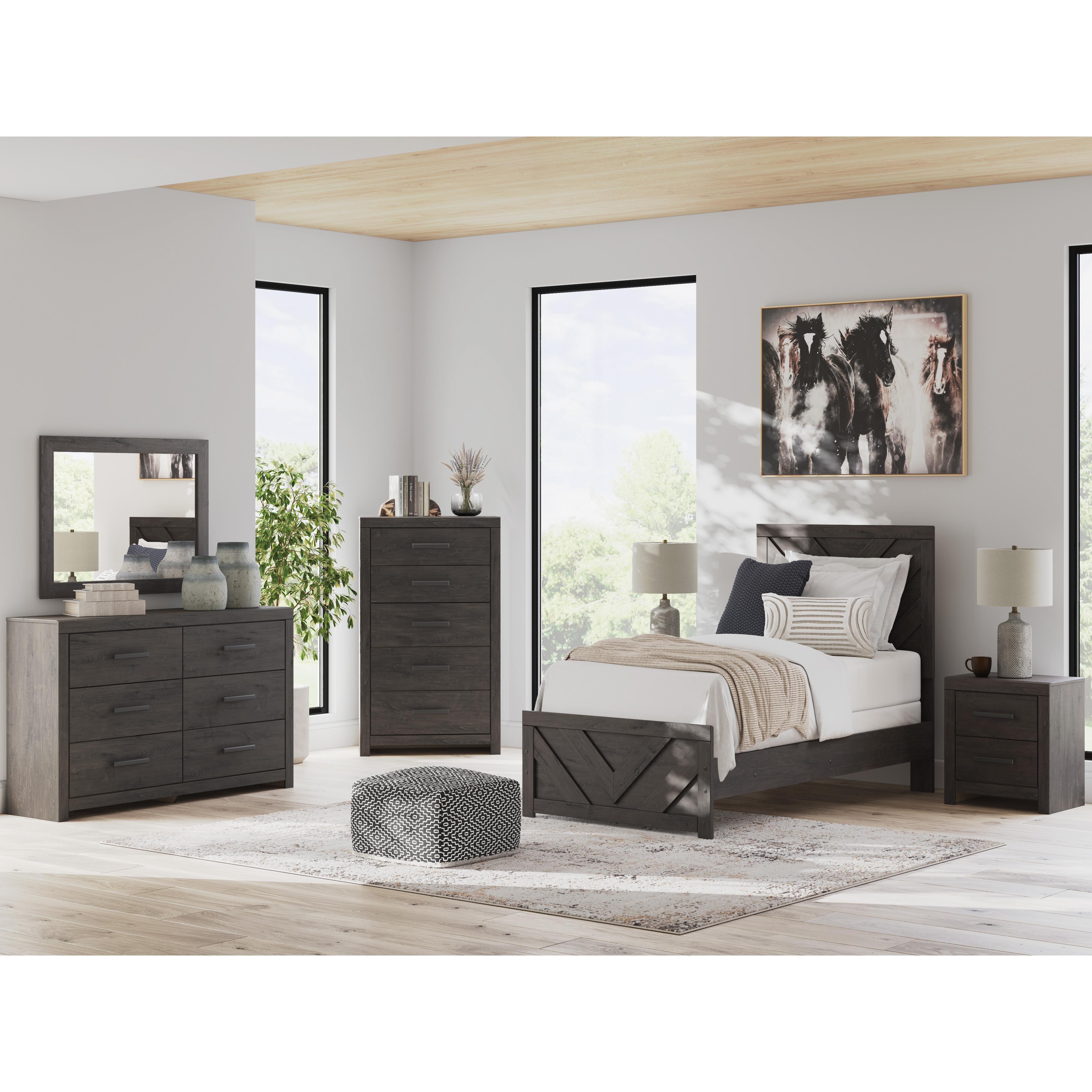 Diamond Modern Furniture Exclusive Design Prendonea 5-Drawer Chest B3789-46 IMAGE 14