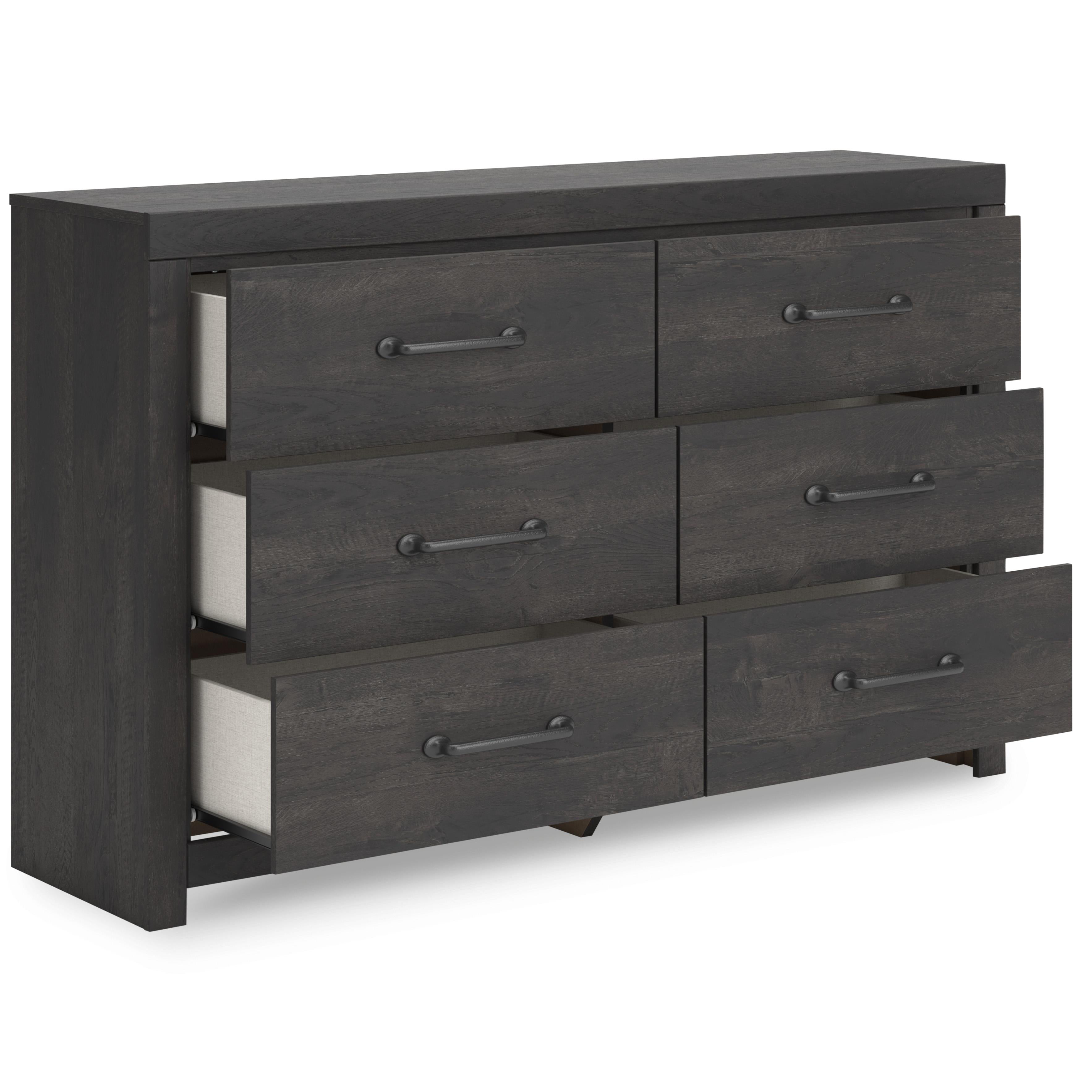 Diamond Modern Furniture Exclusive Design Hollivern 6-Drawer Dresser PCB2108-31 IMAGE 2