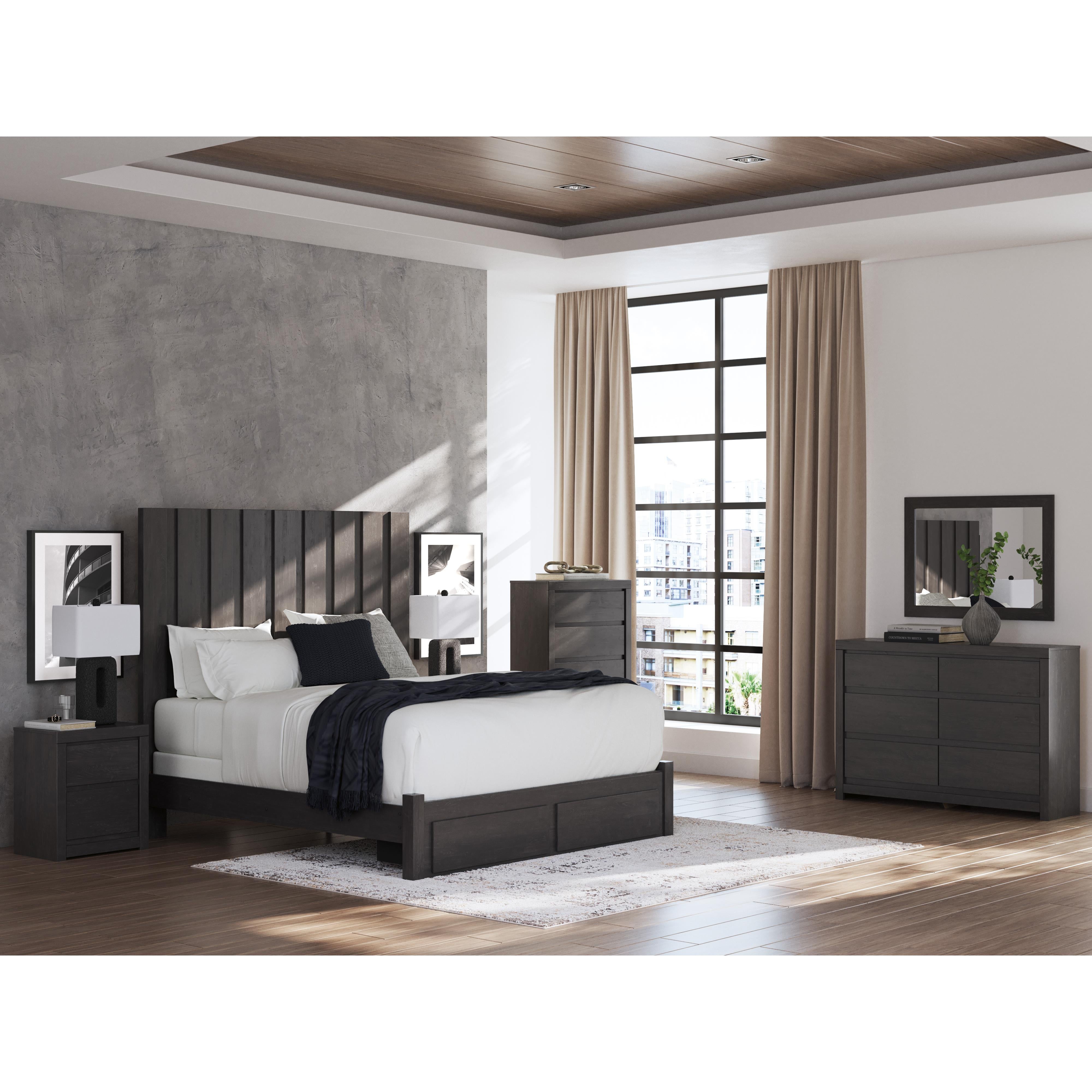 Diamond Modern Furniture Exclusive Design Fraluna Dresser Mirror PCB3370-36 IMAGE 4
