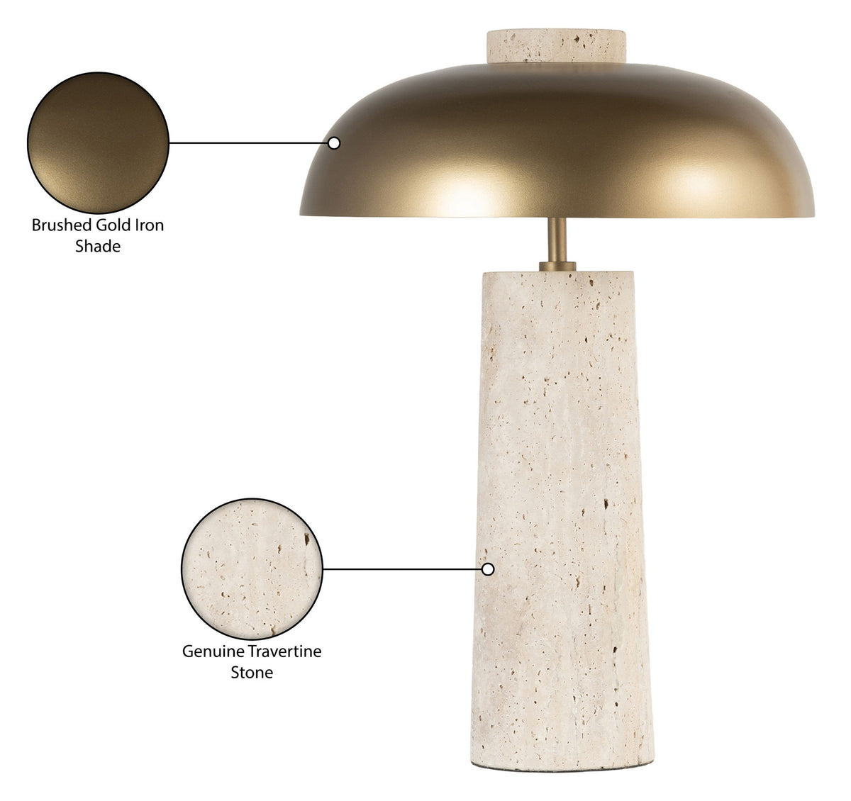 Arcadia - Iron Shade Table Lamp