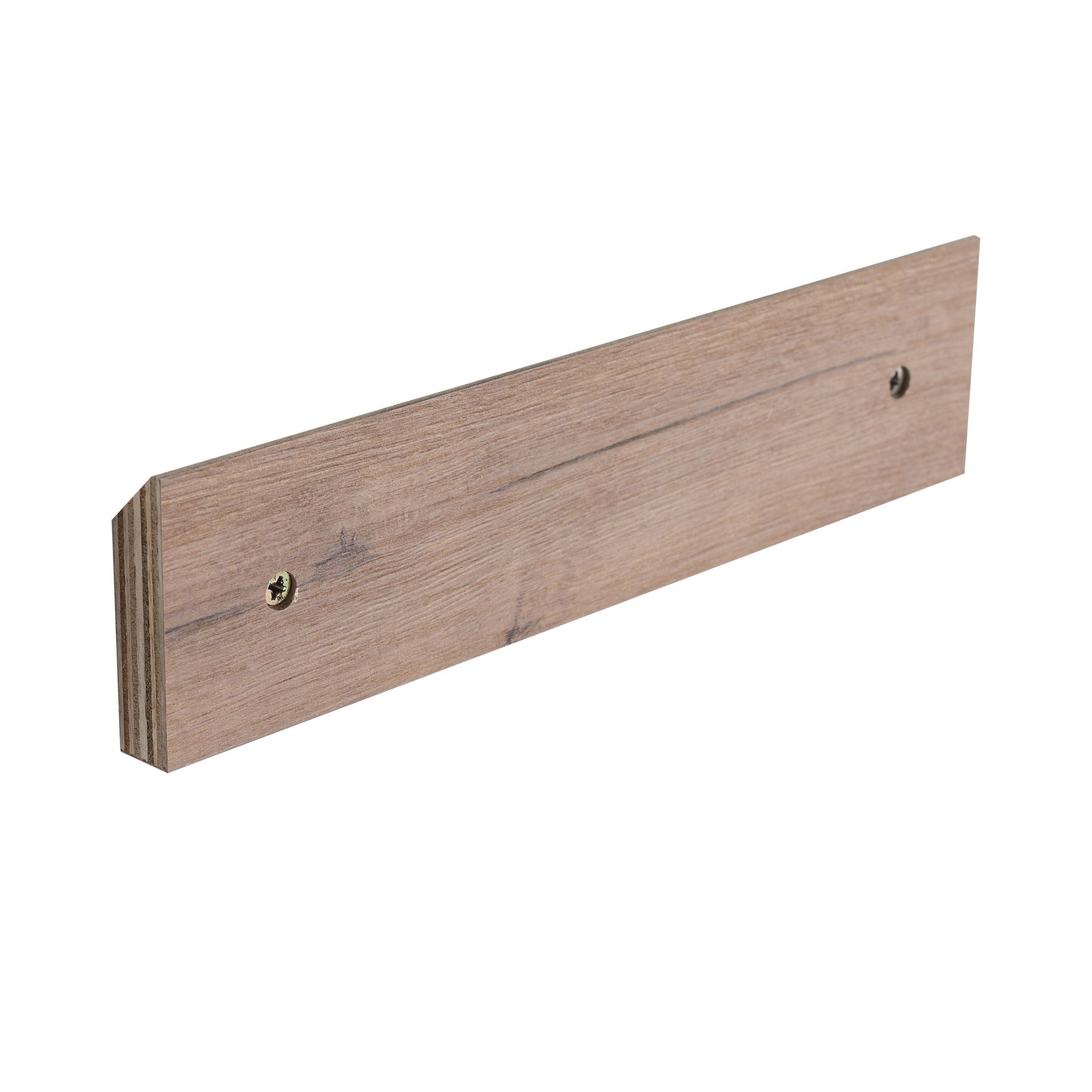 Wall Mounted Storage Cabinet With 4 Diy Accessories - Imitative Oak