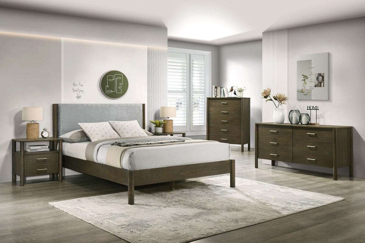 Carolina - Modern Wenge Nightstand