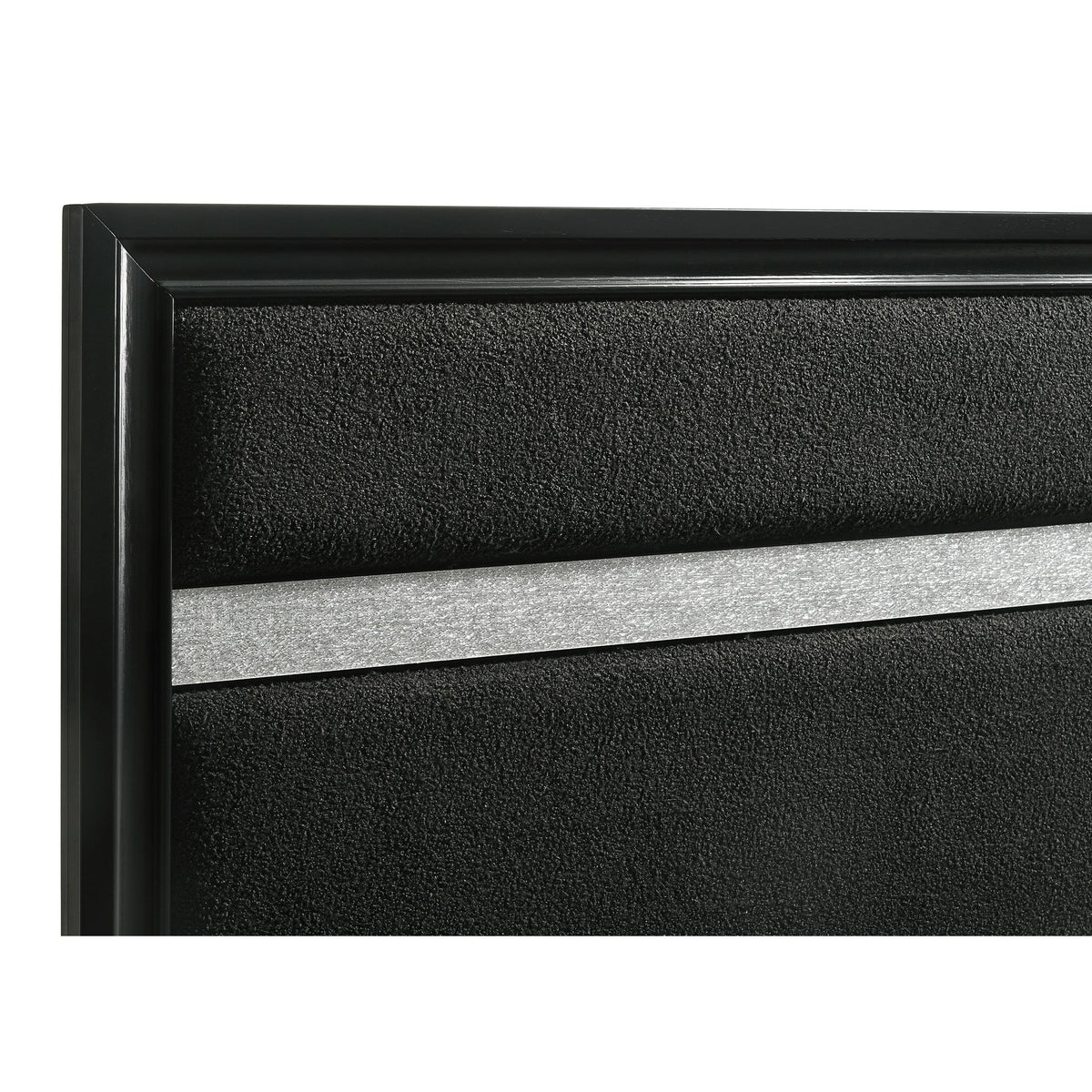 Miranda King Upholstered Panel Bed 206360KE