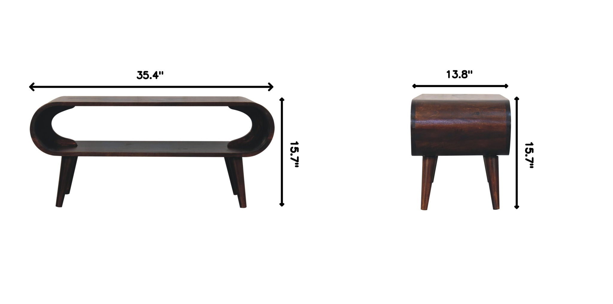 Amaya - Coffee Table - Light Walnut