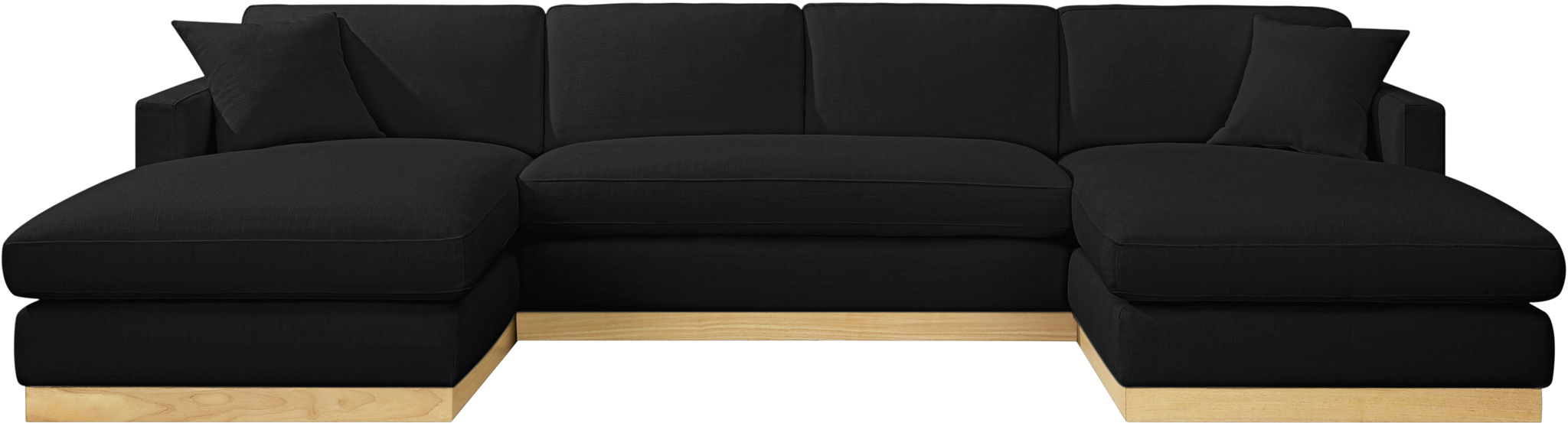 Johanna - 3 Piece Sectional - Natural Base