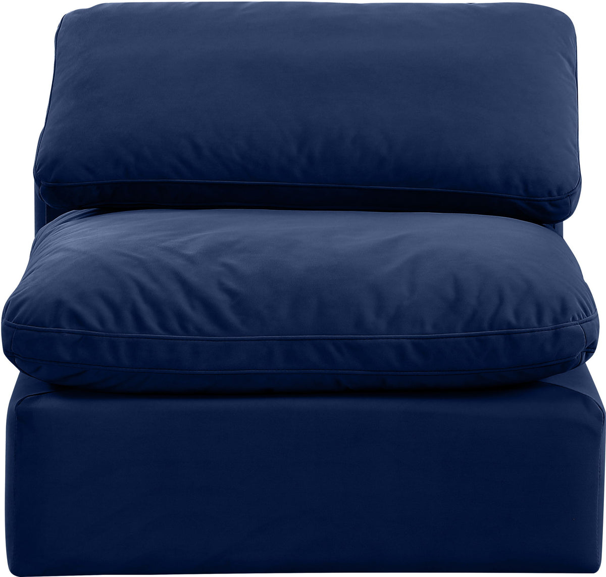 Indulge - Velvet Armless Chair