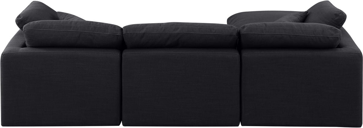 Indulge - Linen 4 Piece Modular Sectional With Chaise