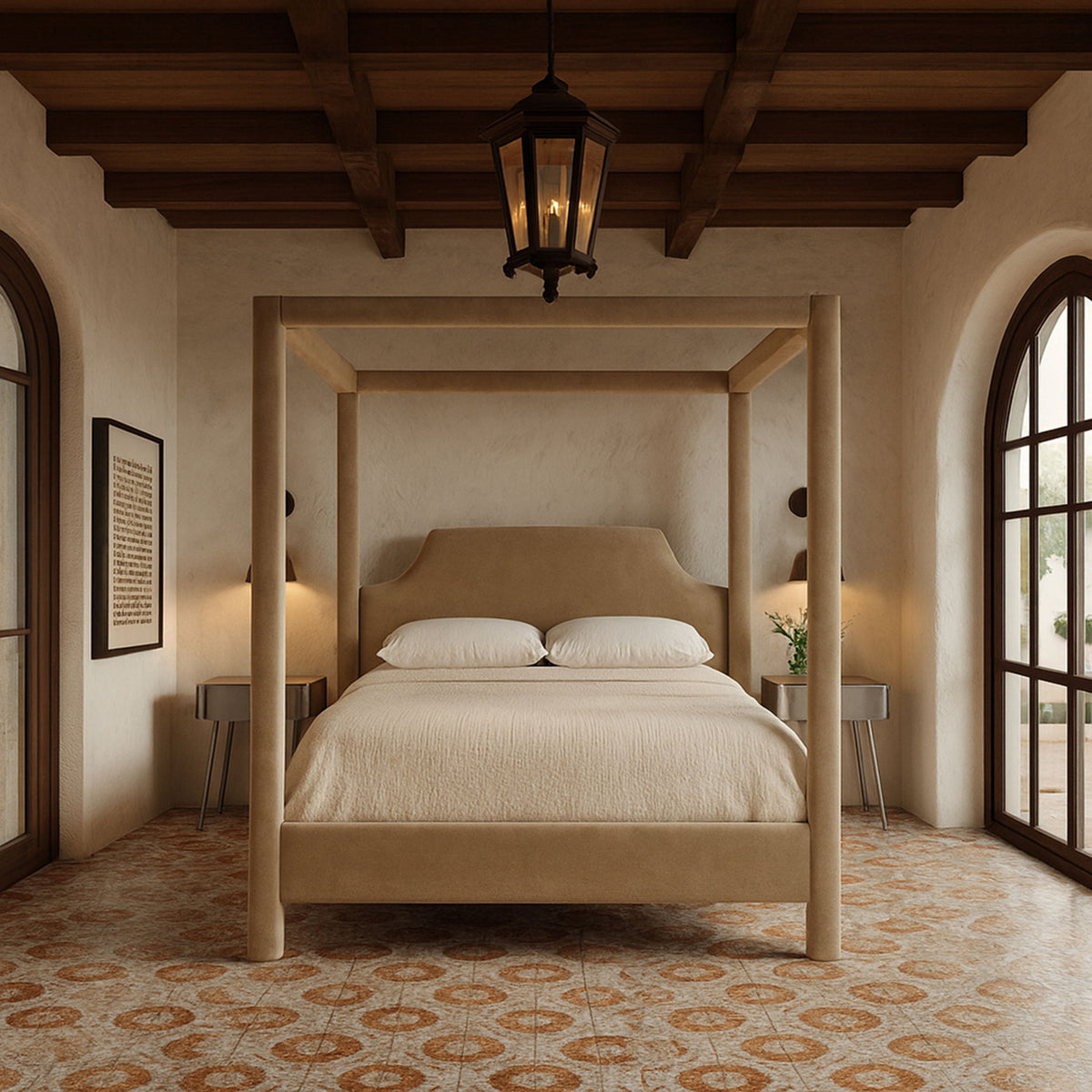 Dawson - Velvet Upholstered Bed