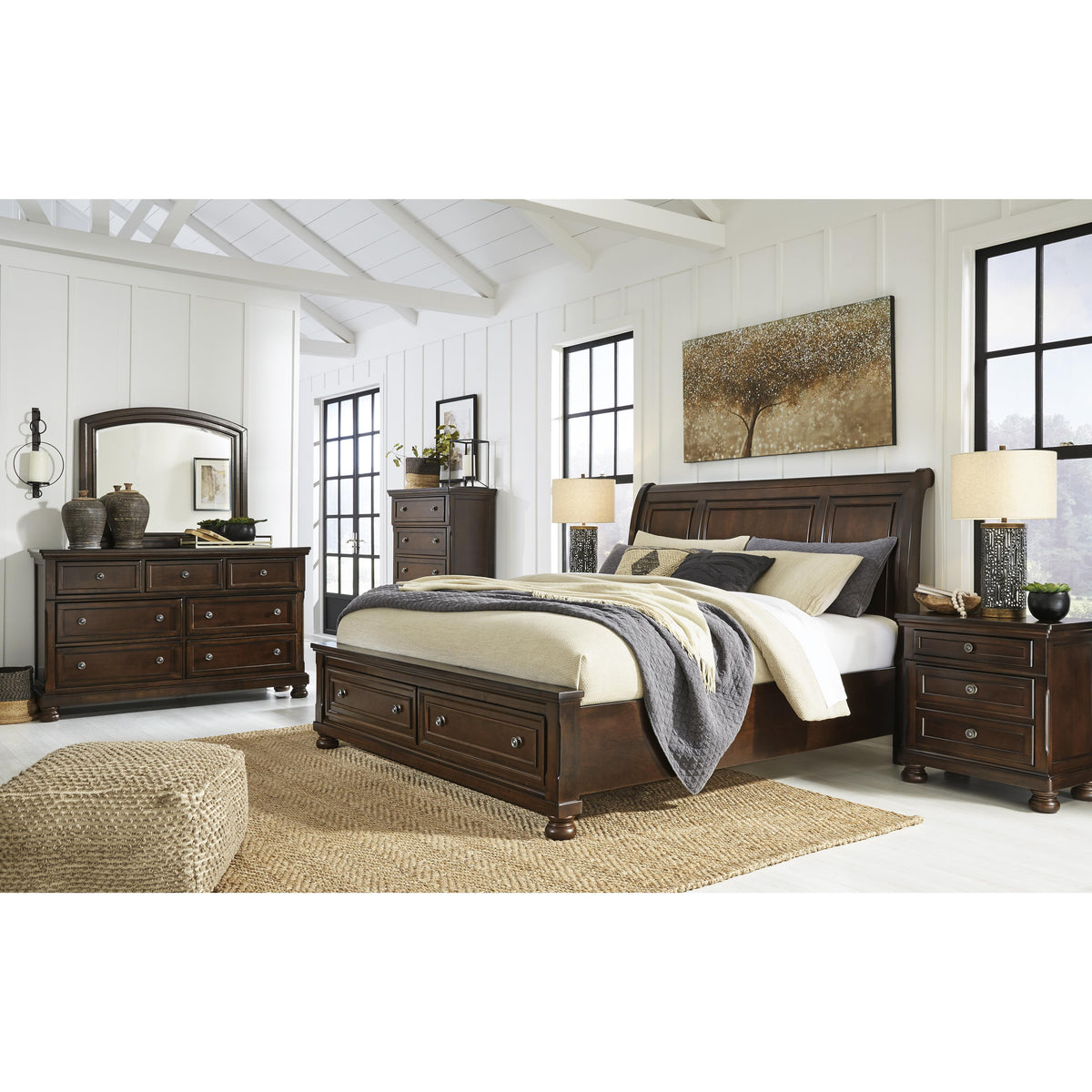 Millennium Porter King Sleigh Bed with Storage B697-178/B697-176/B697-299 IMAGE 9