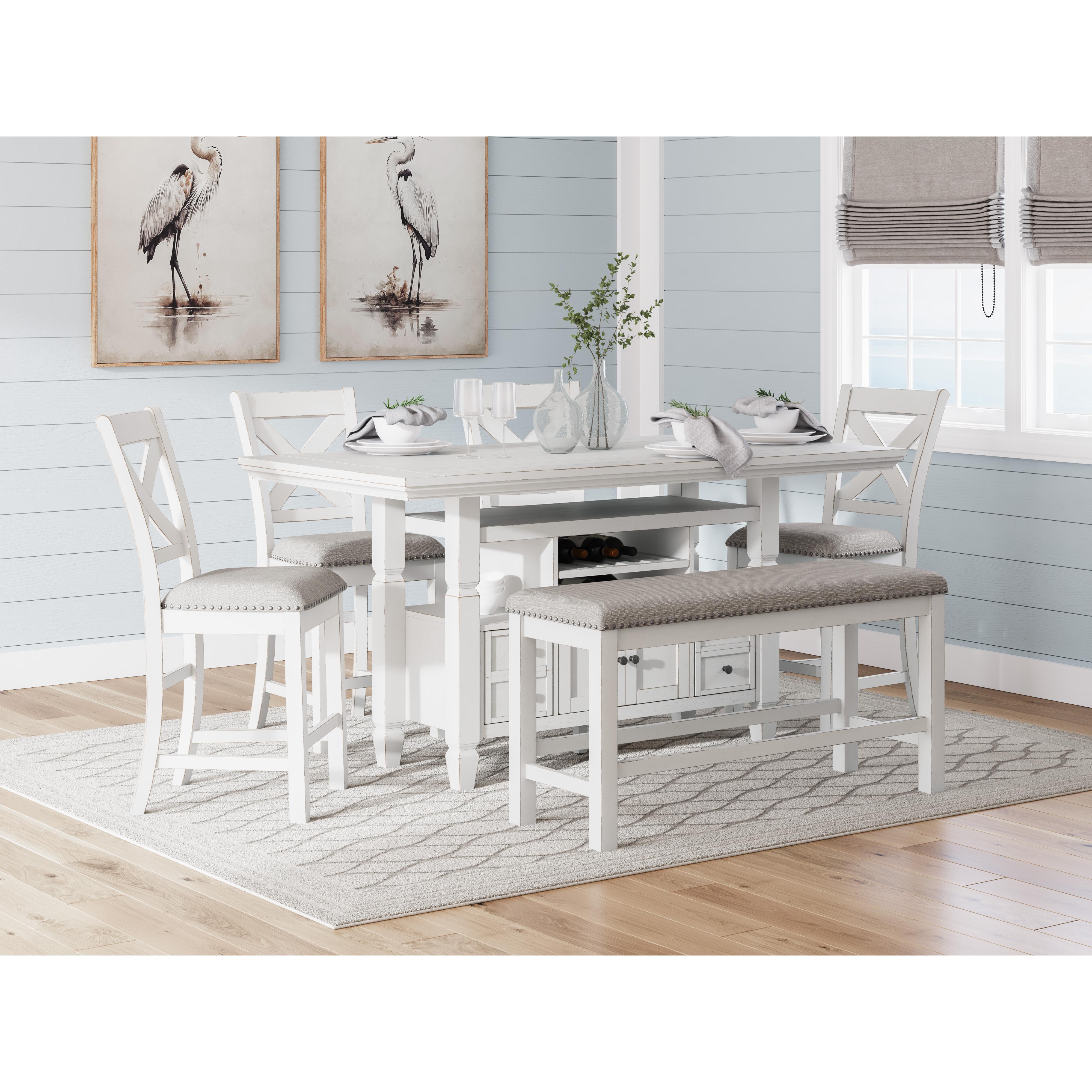 Diamond Modern Furniture Exclusive Design Robbinsdale Counter Height Dining Table with Pedestal Base D642-13B/D642-13T IMAGE 14
