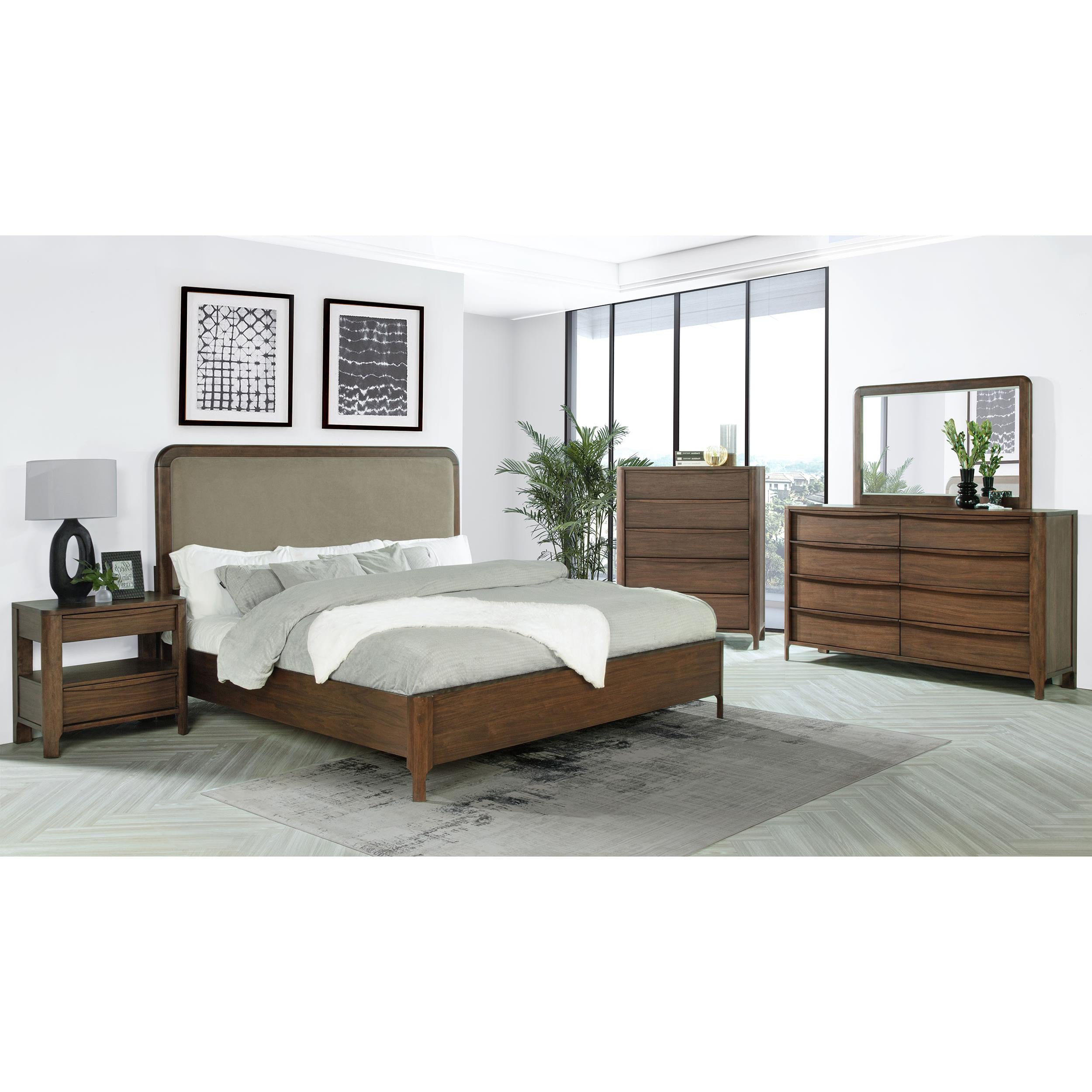 Coaster Furniture Maderia 223323 8-Drawer Dresser Cabinet - Walnut IMAGE 10