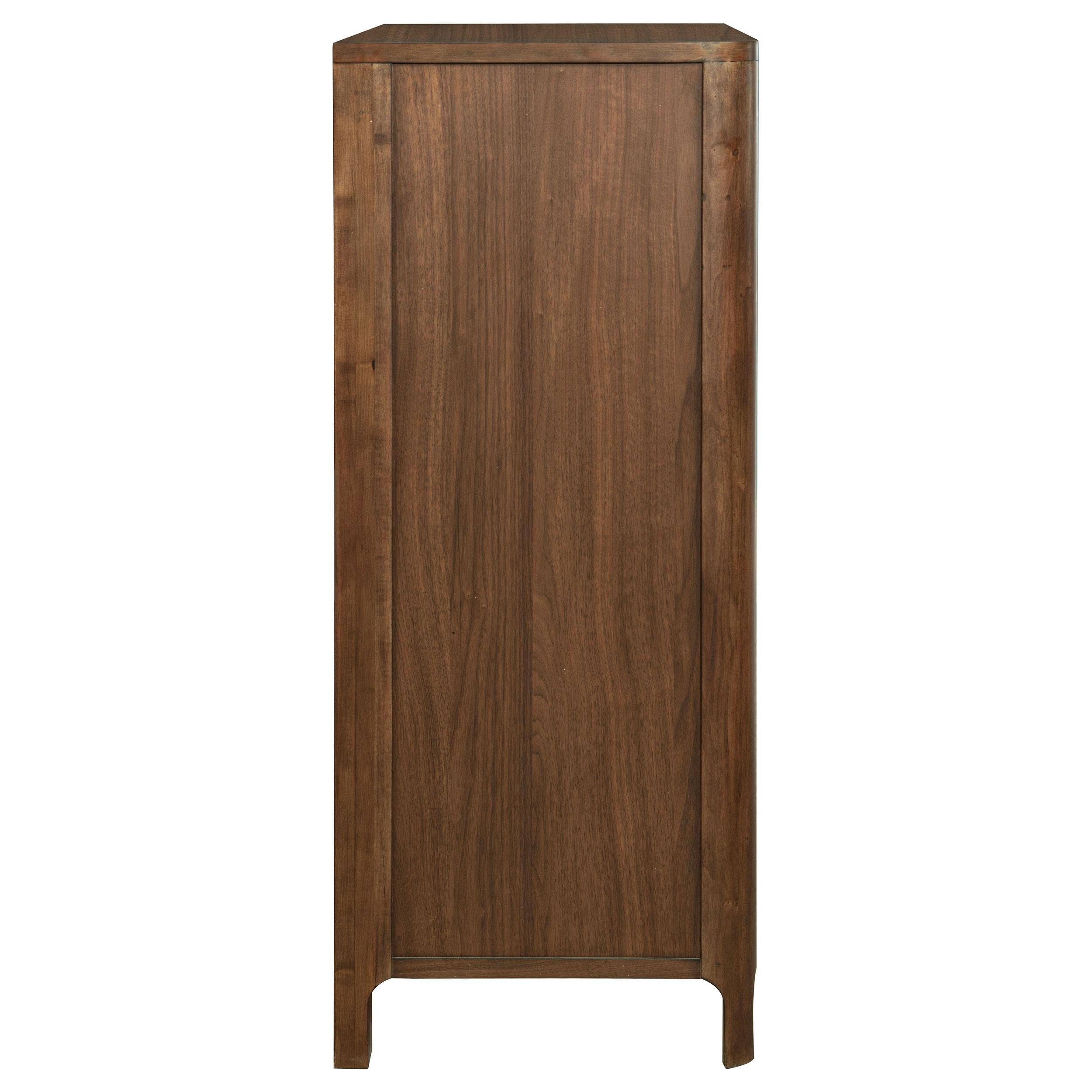 Coaster Furniture Maderia 223325 5-Drawer Chest of Drawers - Walnut IMAGE 8