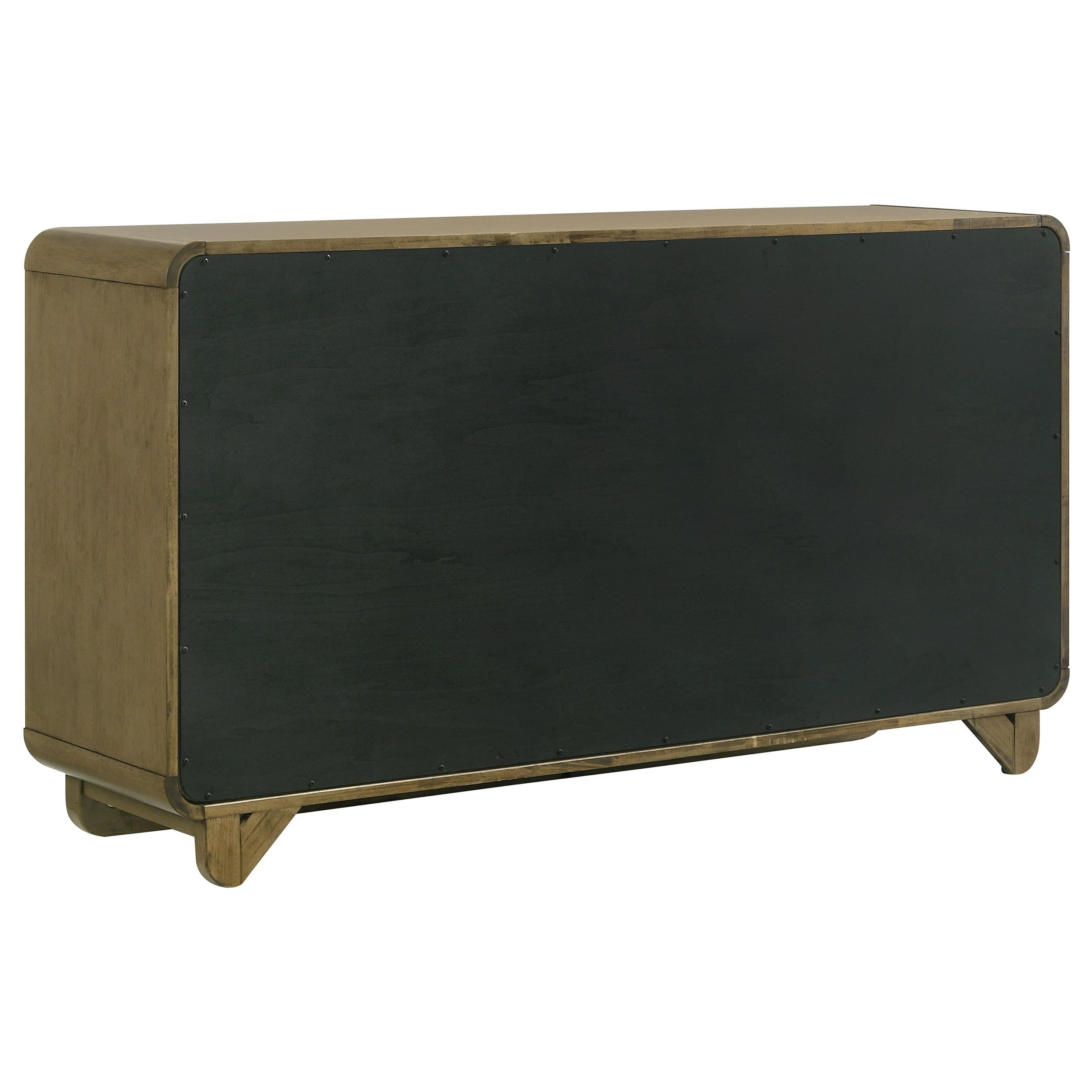 Coaster Furniture Amsbury 224273 6-Drawer Dresser Cabinet - Nutmeg IMAGE 5