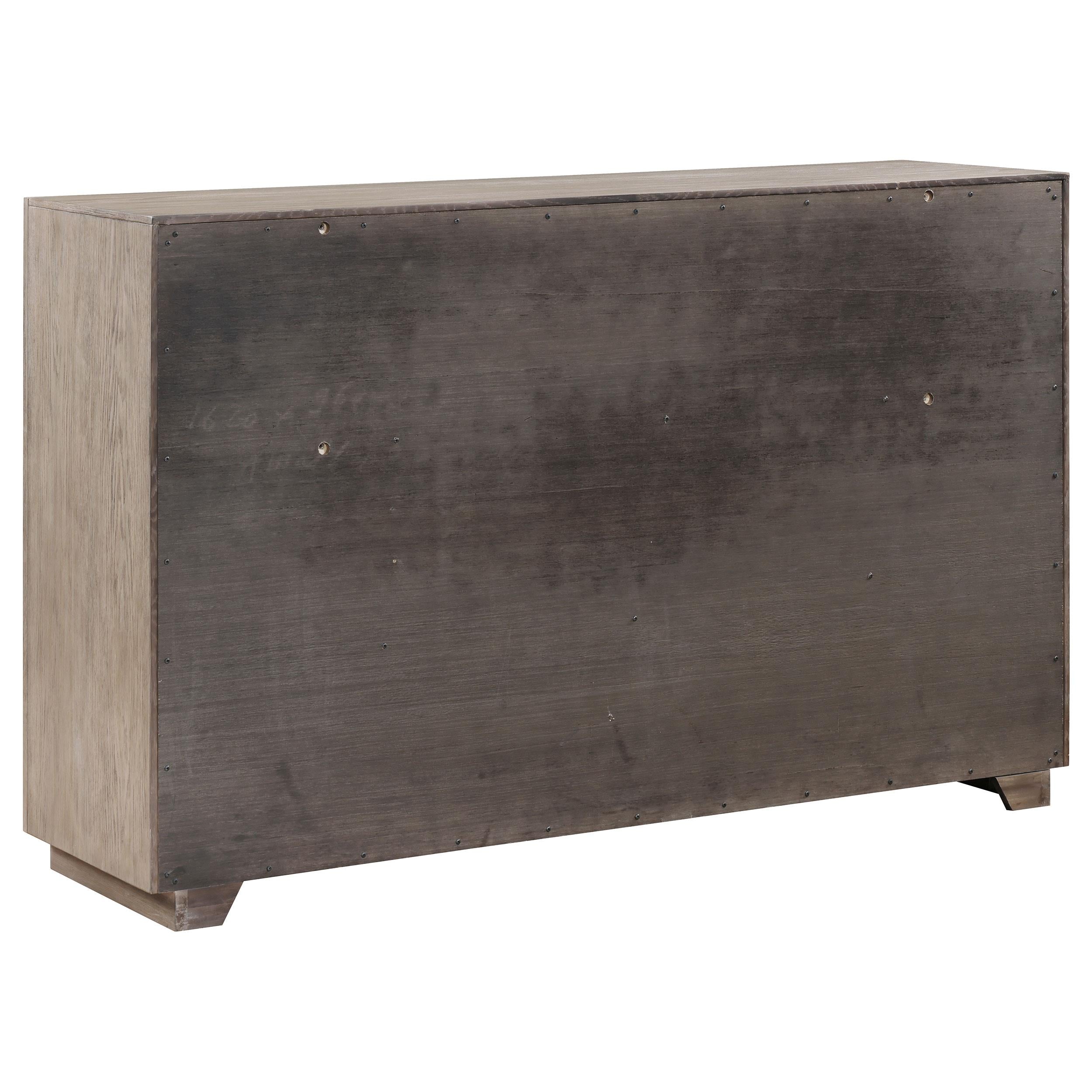 Coaster Furniture Kenora 224853 6-Drawer Dresser - Barley Brown IMAGE 5