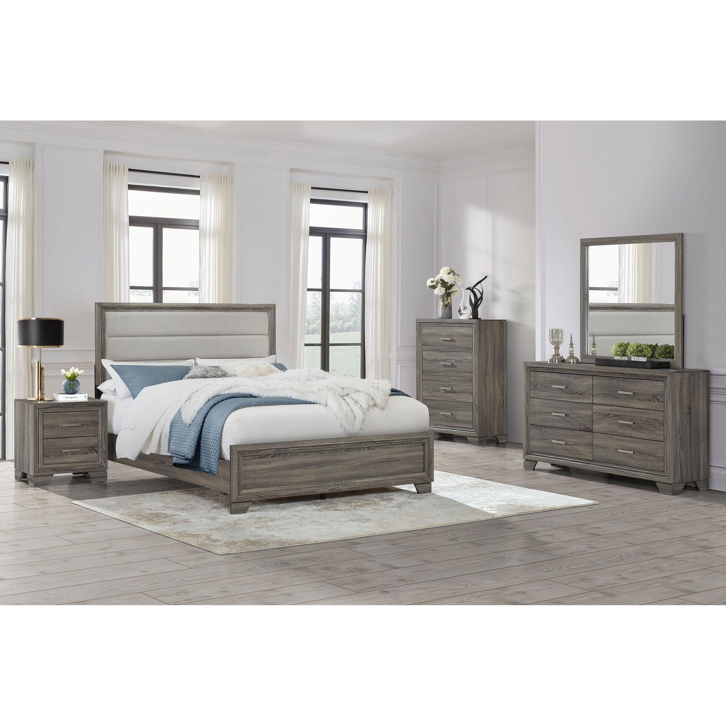Coaster Furniture Wright 223343 6-Drawer Dresser Cabinet - Brown Oak IMAGE 10