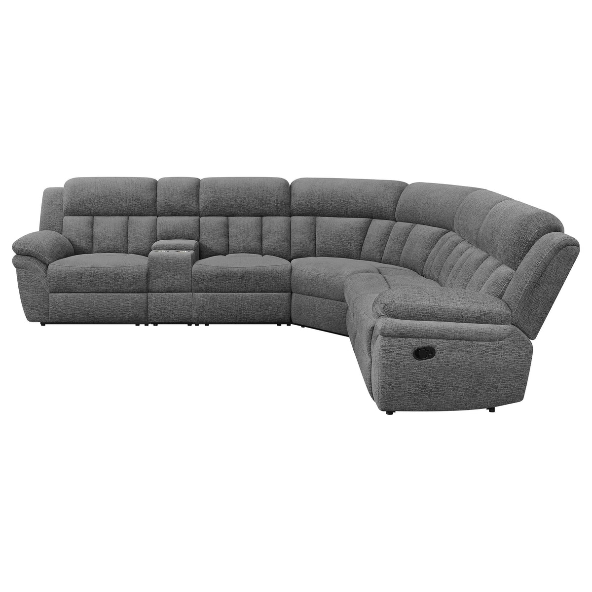 Bahrain Reclining Fabric 6 pc Sectional 609540