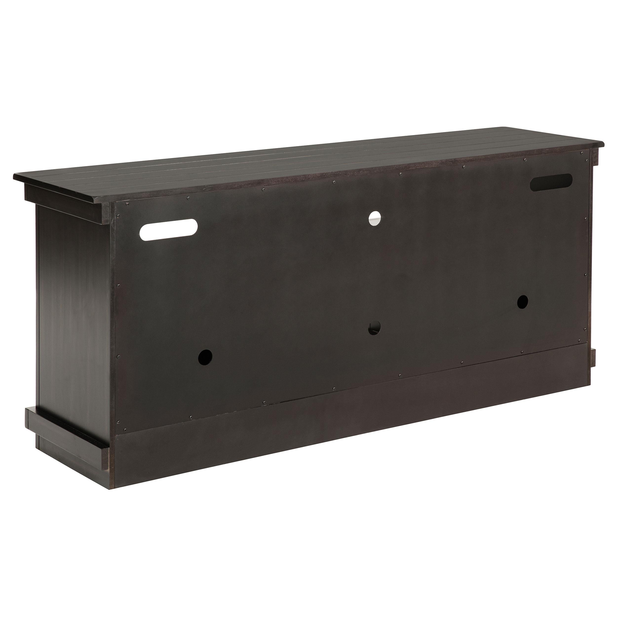 Coaster Furniture Payne 710062 60-inch TV Stand Media Console - Distressed Java IMAGE 6
