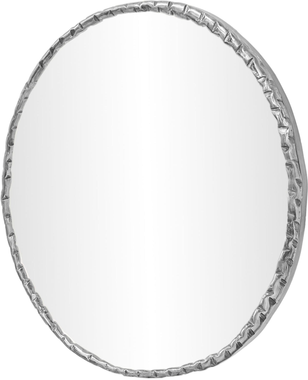 Hammer - Round Iron Mirror