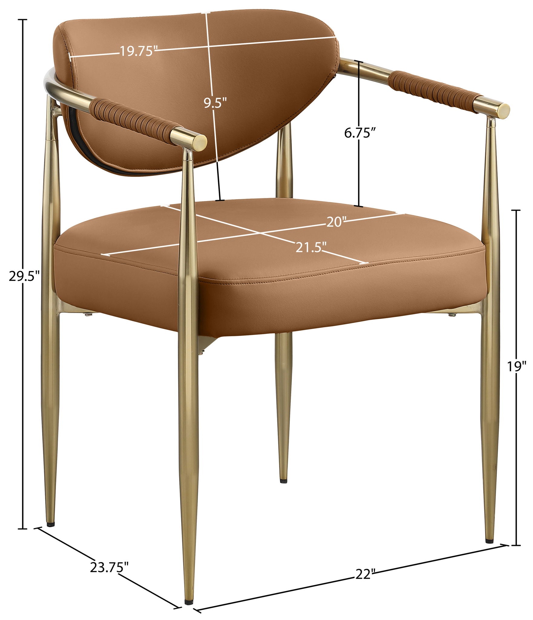 Virella - Faux Leather Upholstered Dining Chair (Set of 2)