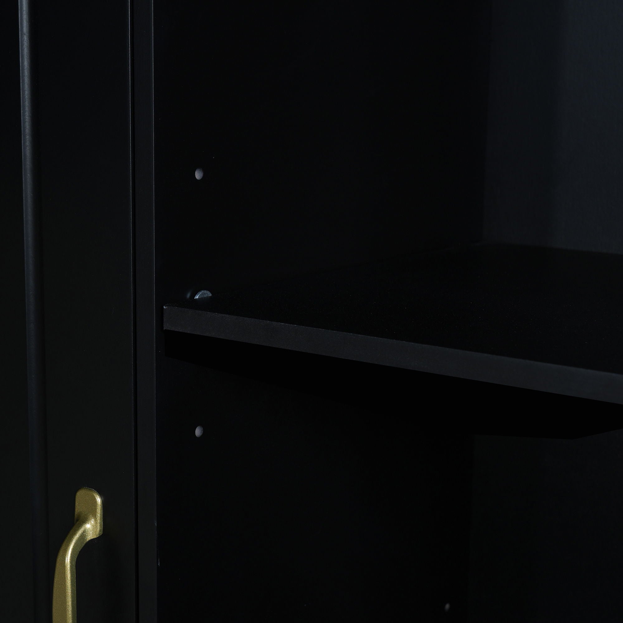 Freestanding Tall Storage Cabinet With 2 Tilt Out Hampers
