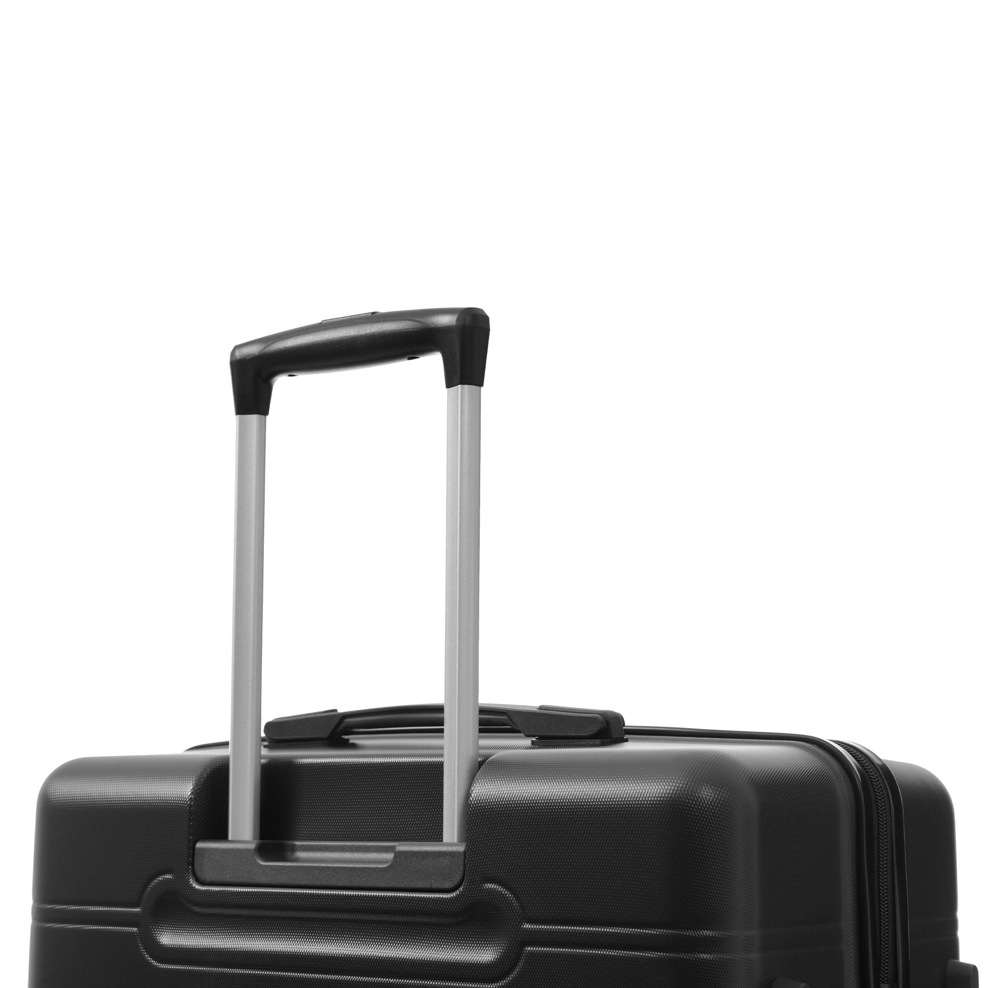 6 Piece Lightweight Hardshell Luggage Set With Double Spinner Wheels, Password Lock