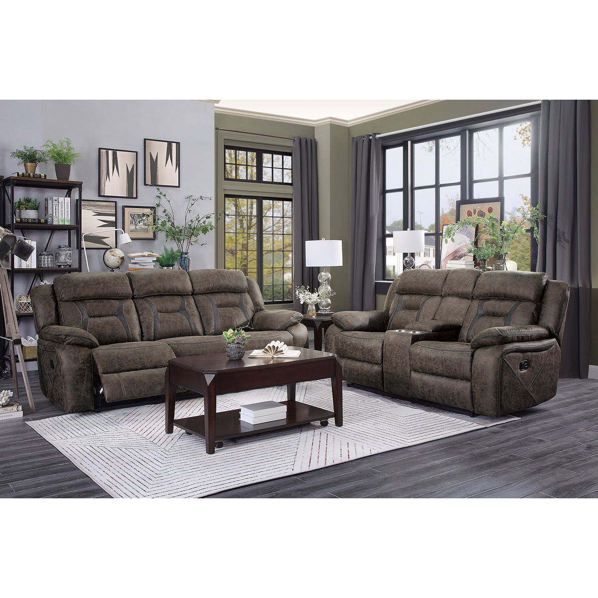 Madrona Hill - Double Reclining Sofa