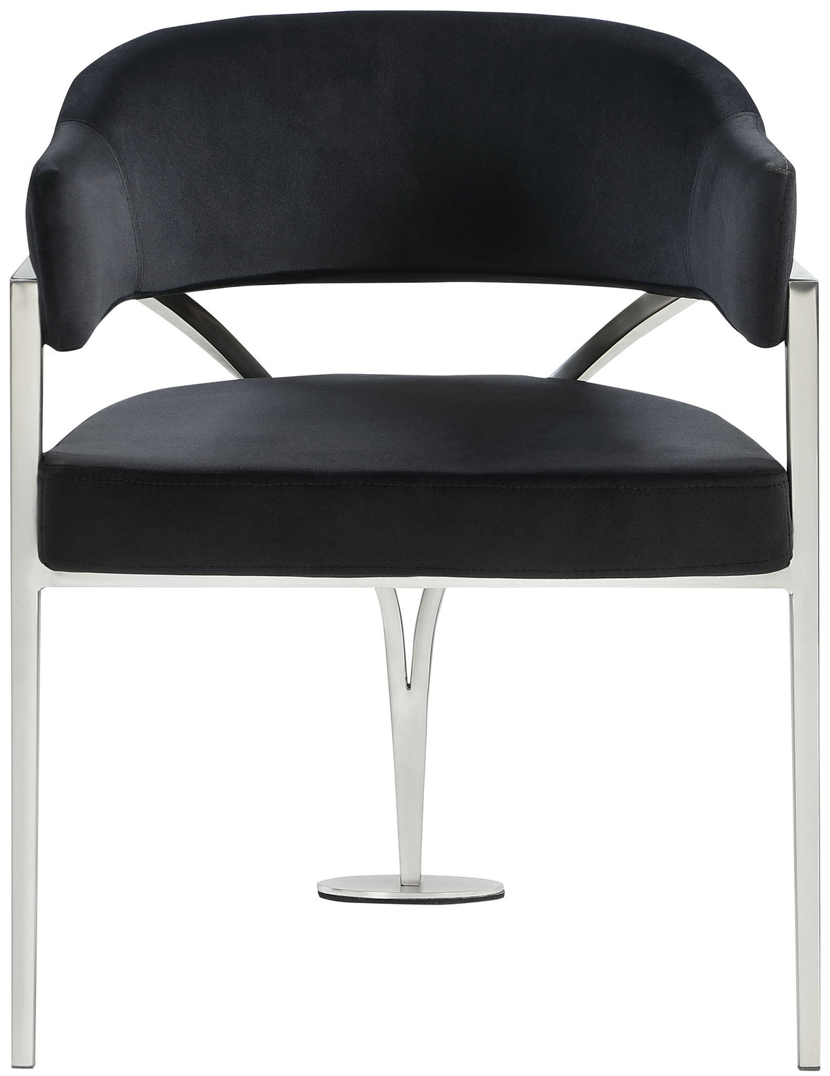 Madelyn - Dining Chair (Set of 2) - Brushed Chrome