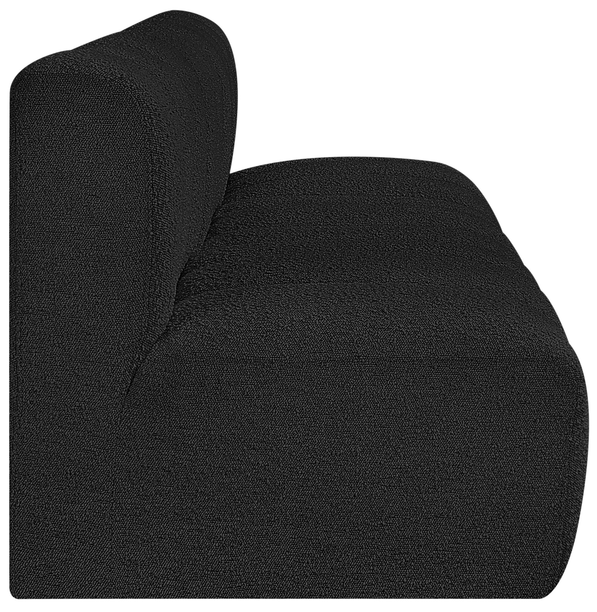 Arc - Boucle Fabric 3 Seats Modular Sofa