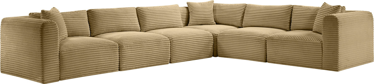 Shaggy - 6 Piece Modular Corner Sectional